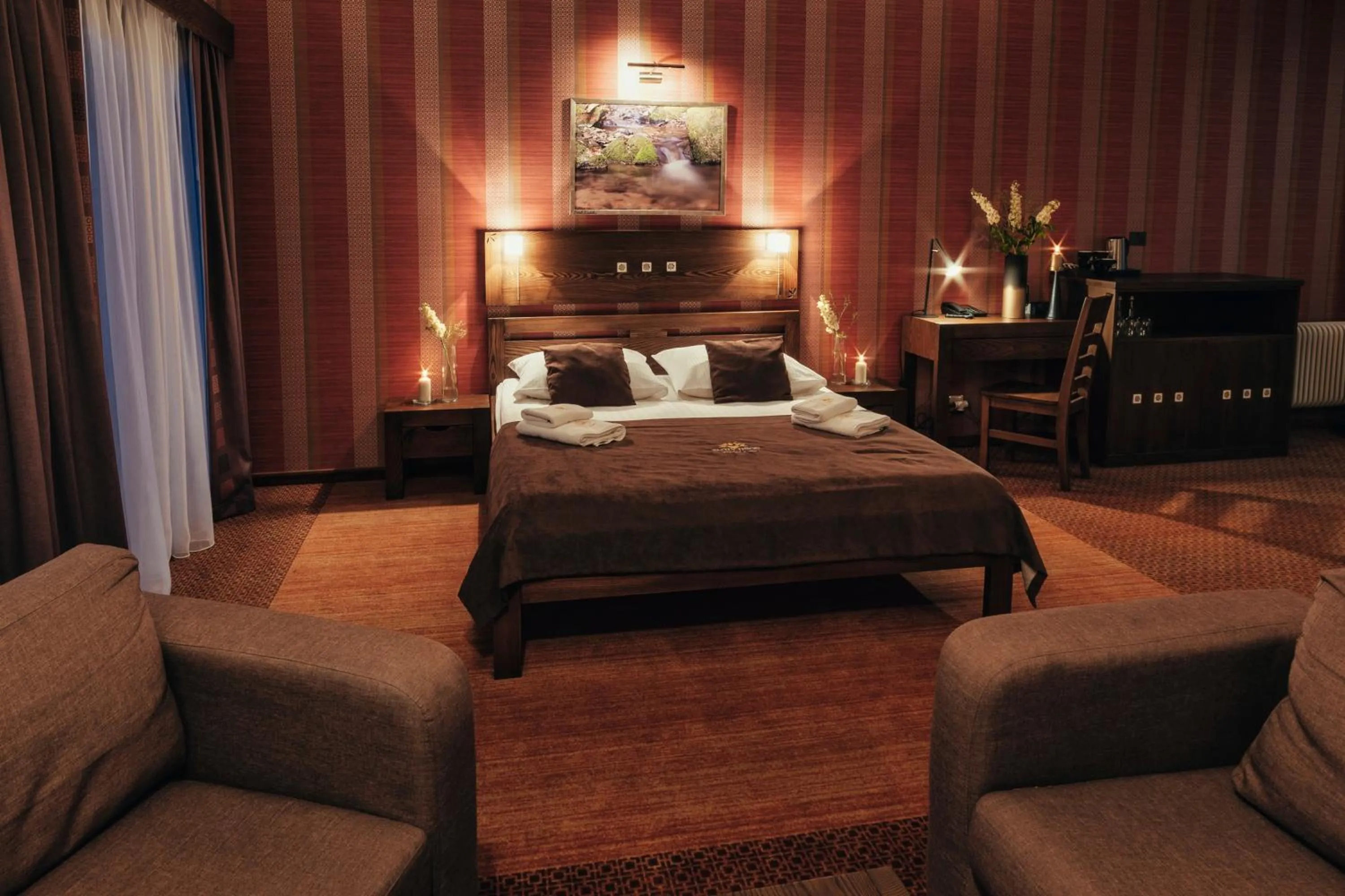 Bed in Złoty Groń Resort & Spa