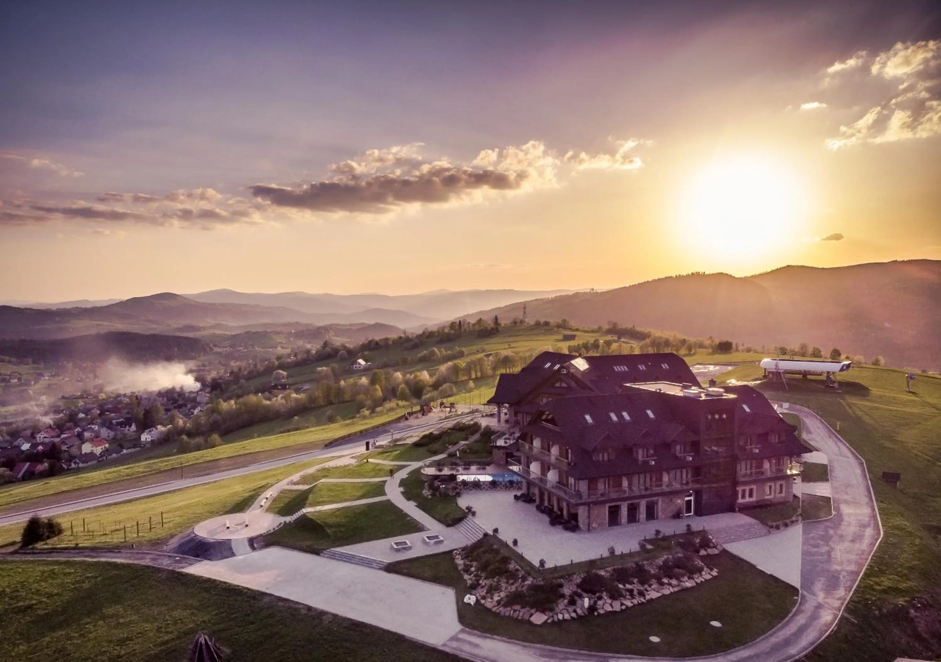 Bird's eye view in Złoty Groń Resort & Spa