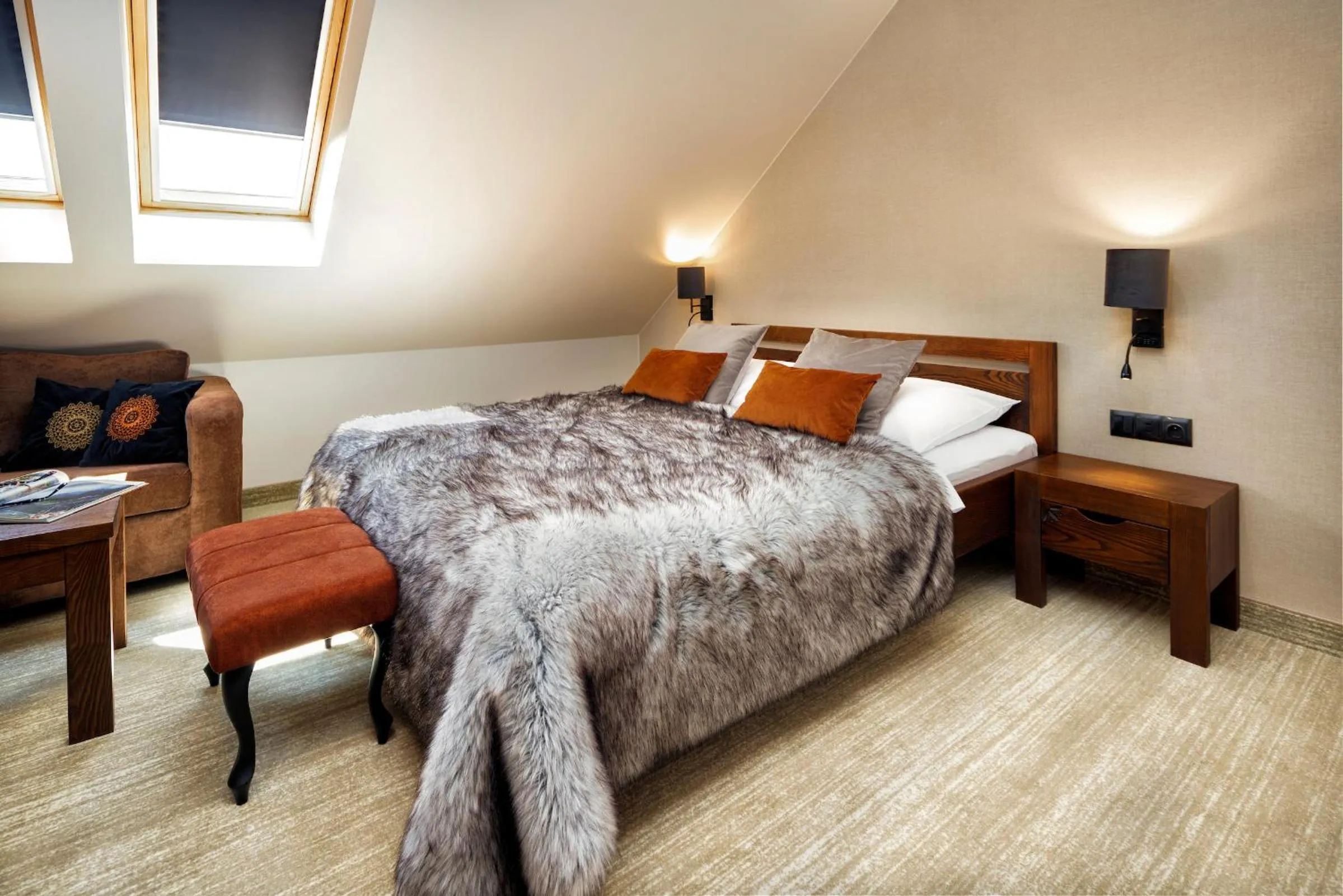 Bed in Złoty Groń Resort & Spa