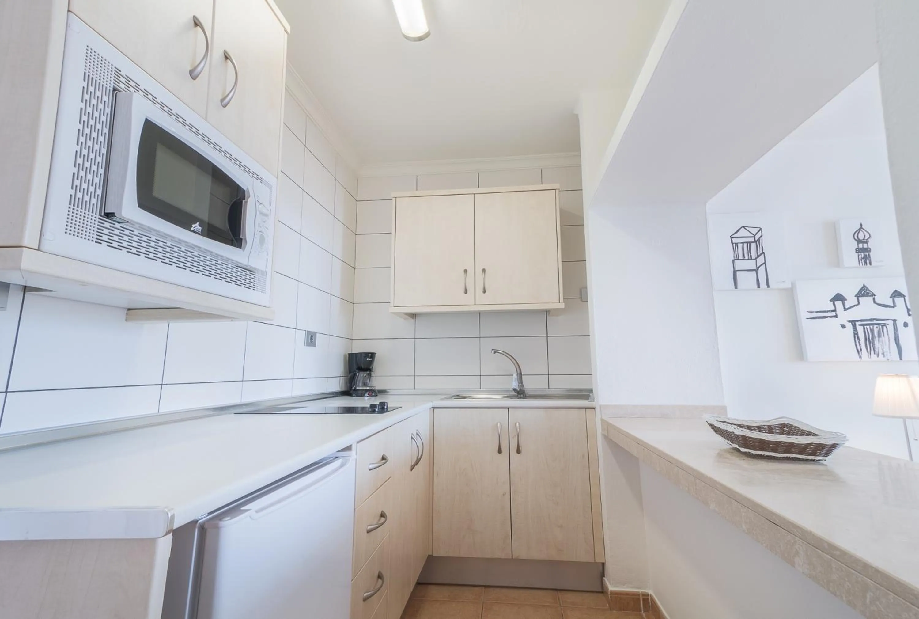 Kitchen or kitchenette in Apartamentos LIVVO Las Gaviotas