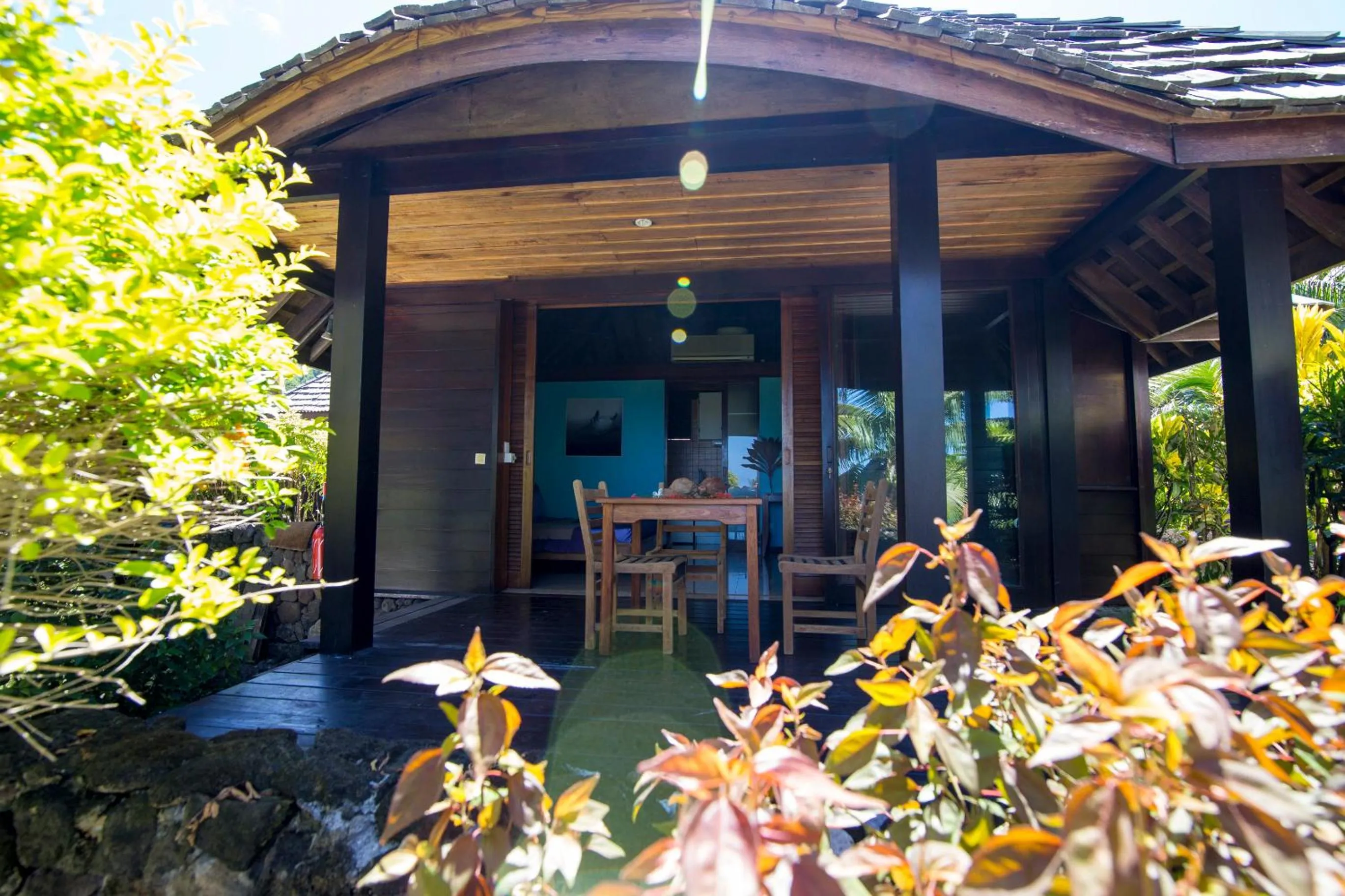 Patio in Oa Oa Lodge