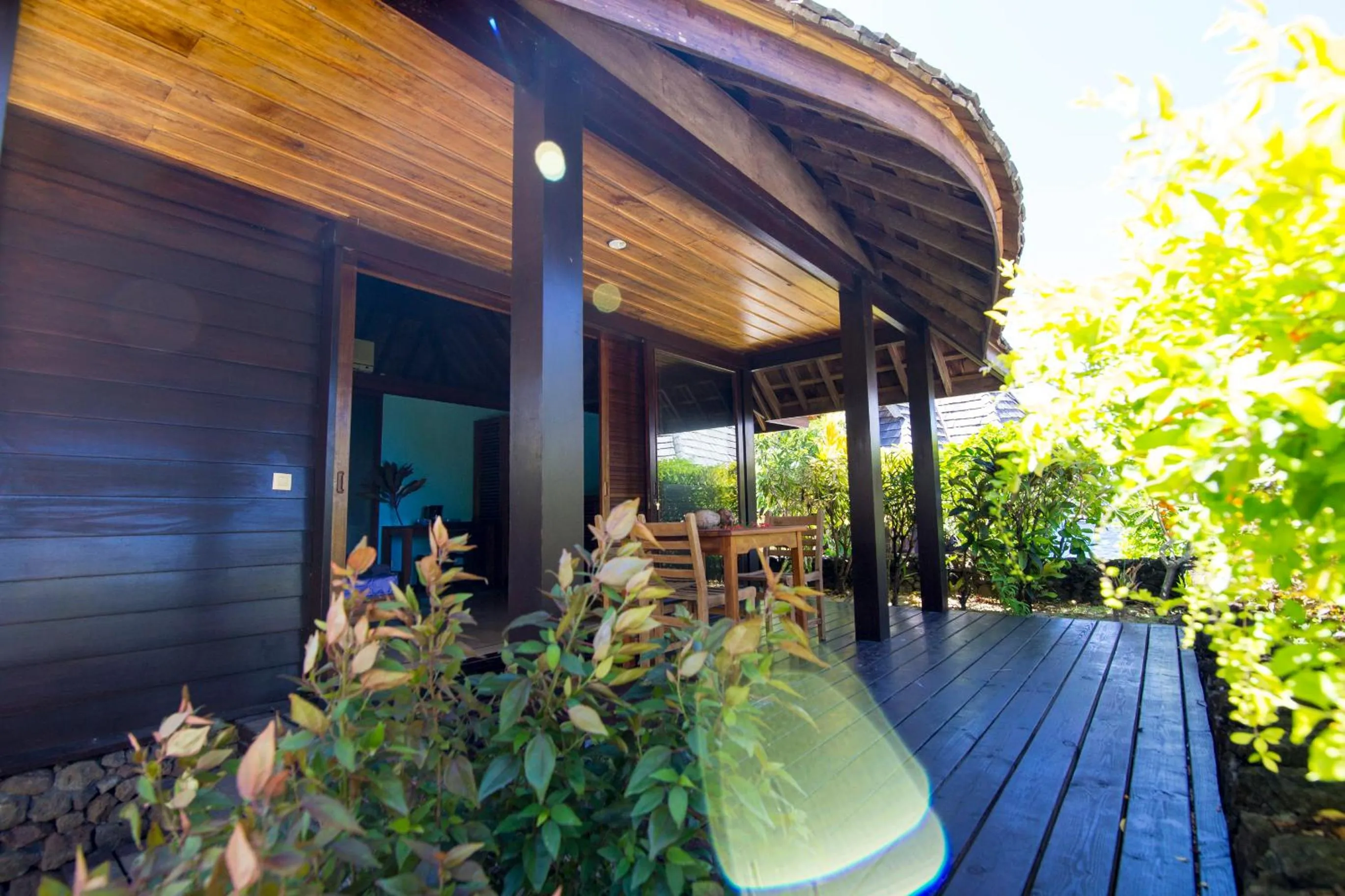 Patio in Oa Oa Lodge