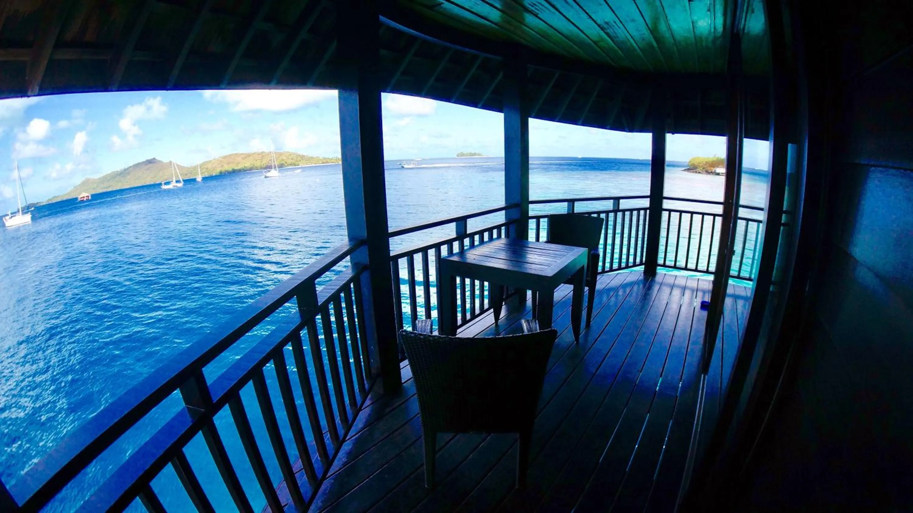 Sea view in Oa Oa Lodge