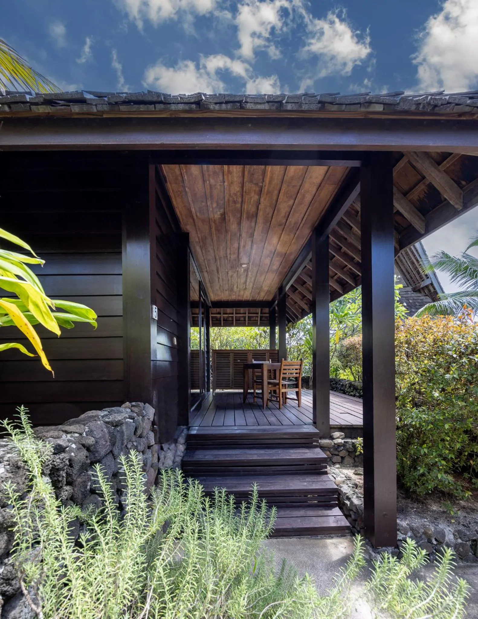 Patio in Oa Oa Lodge