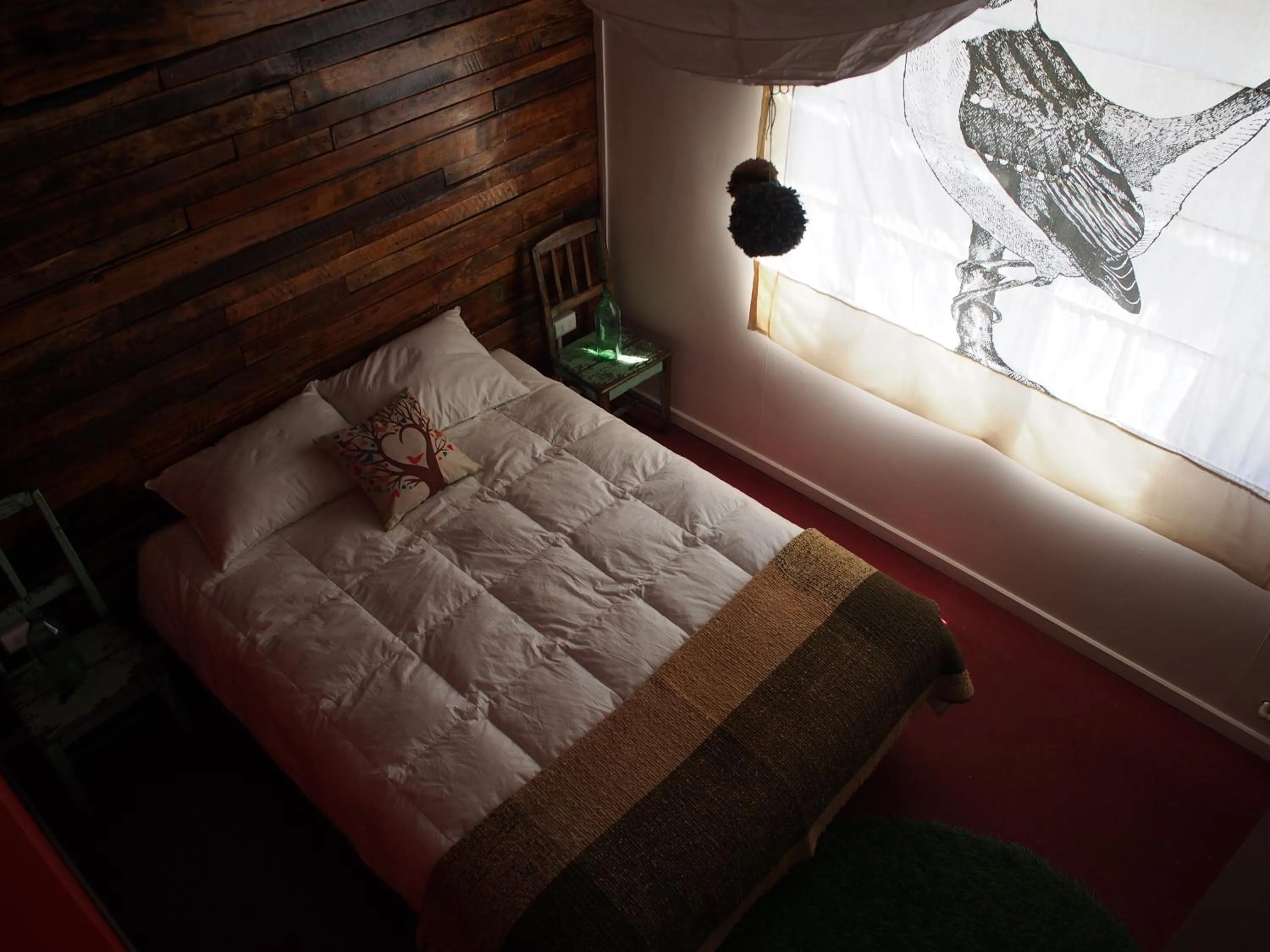 Bed in Treehouse Patagonia