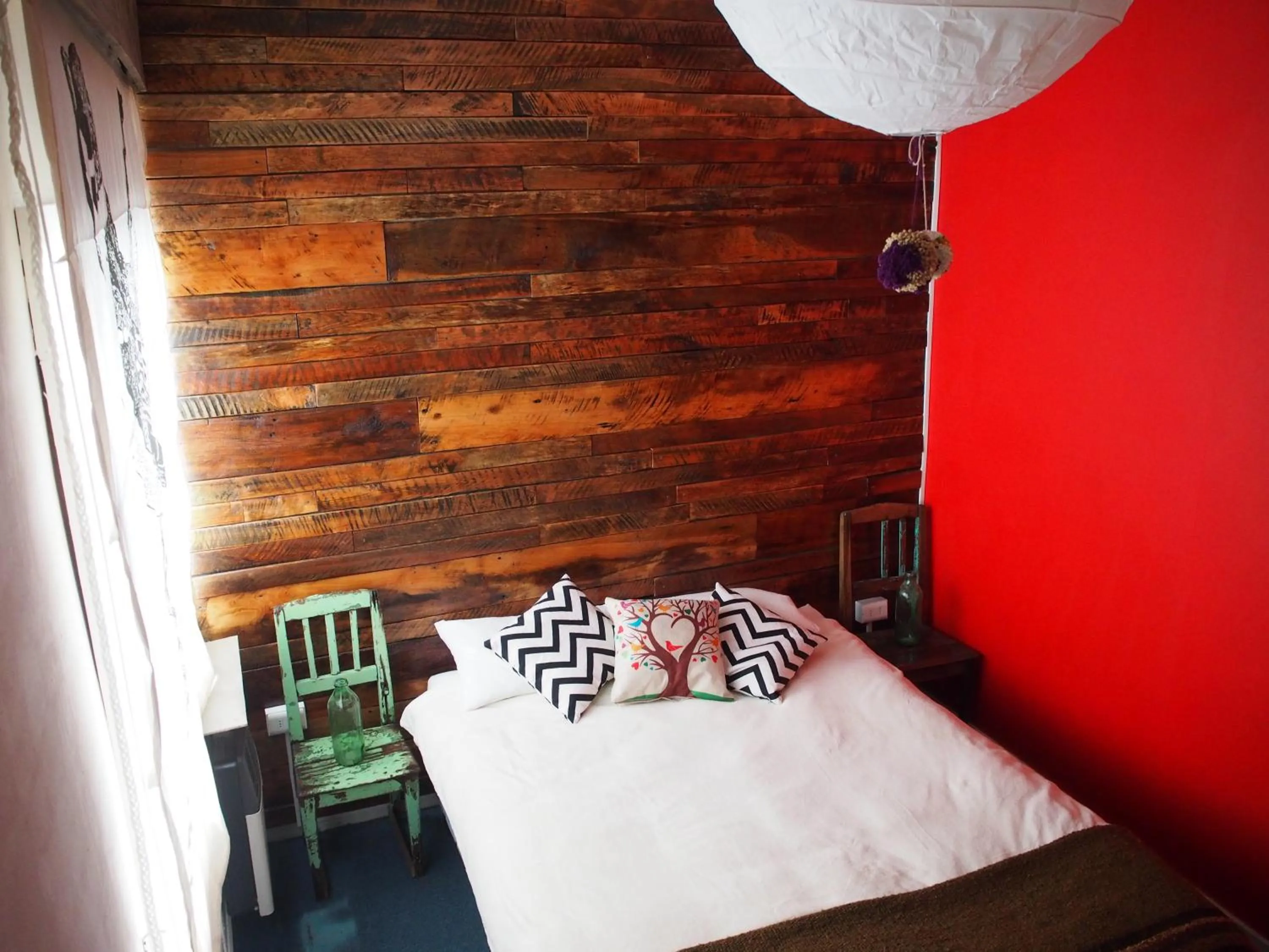 Bed in Treehouse Patagonia