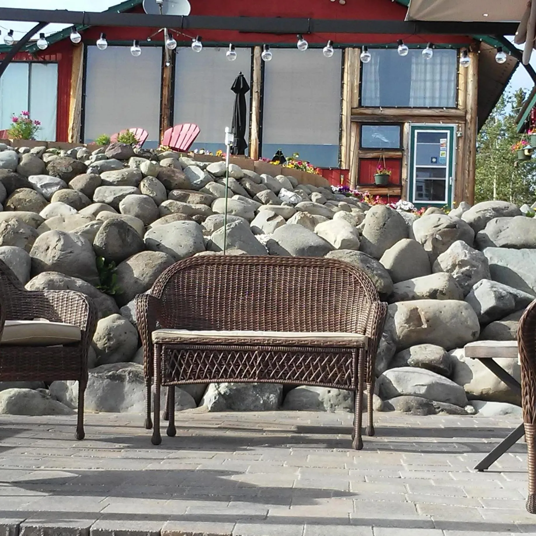 Garden in Nimpo Lake Resort