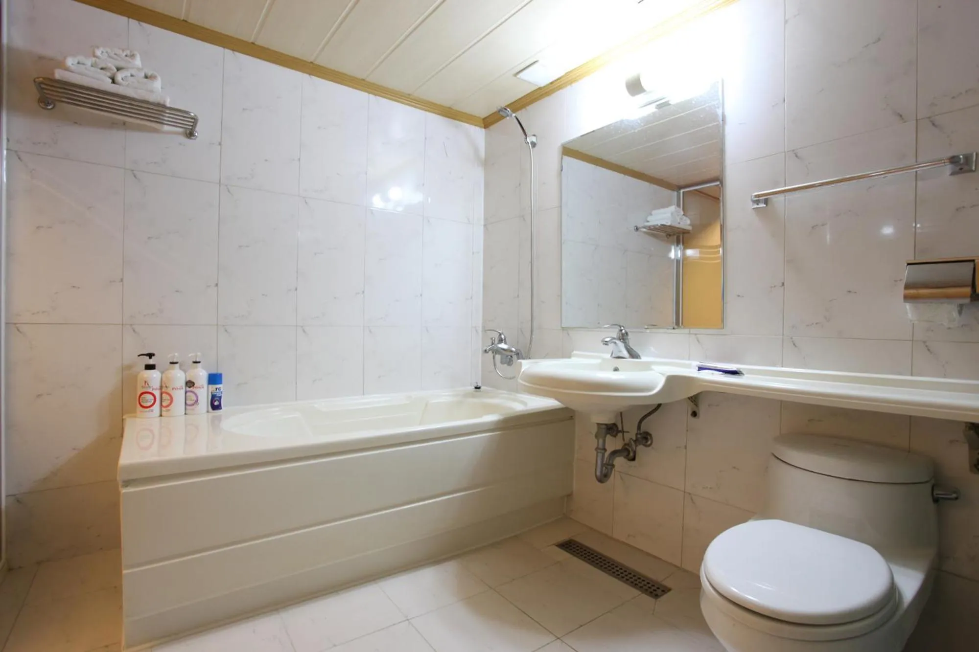 Shower in Prince Hotel