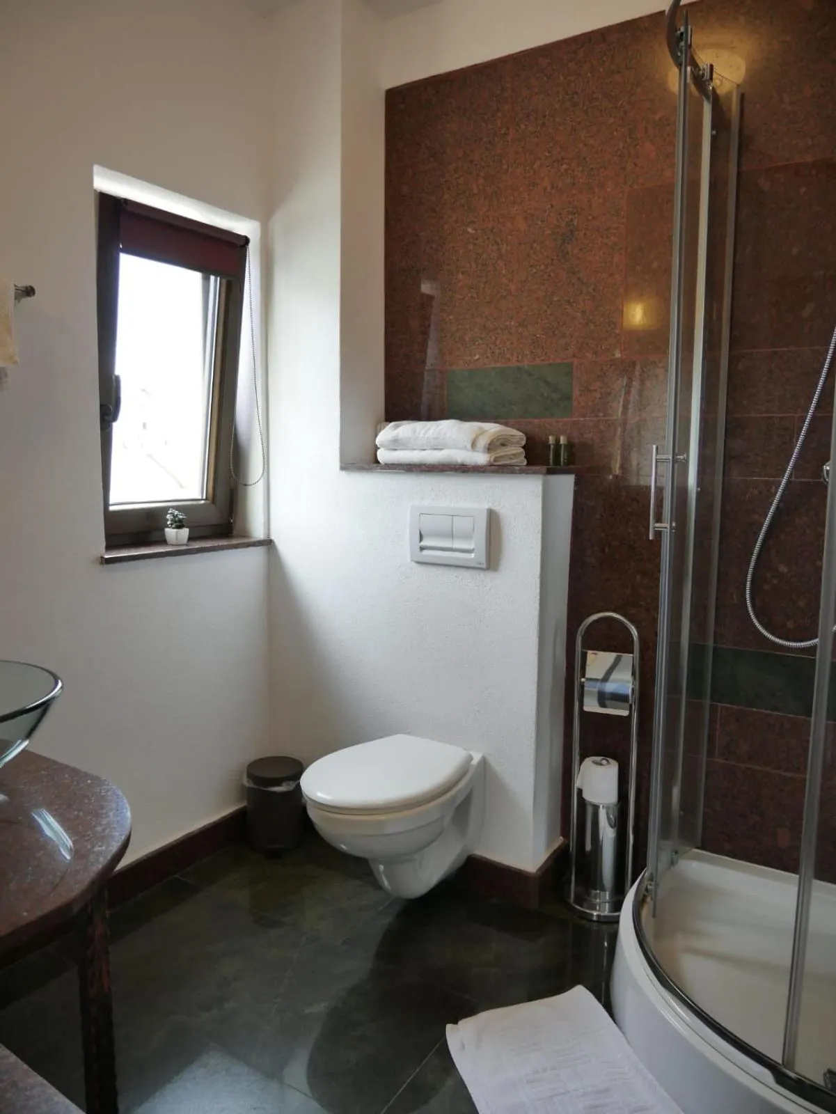 Shower in Sibiu City Center Apartments