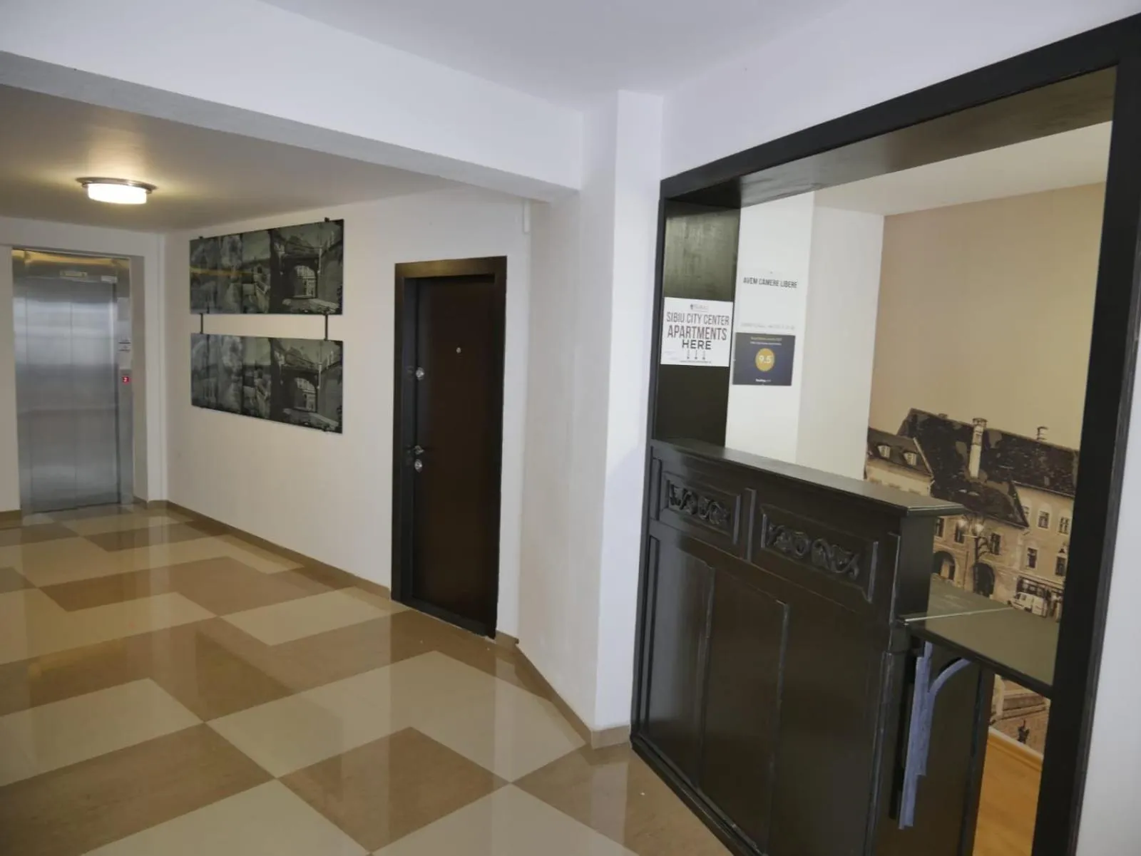 Lobby or reception in Sibiu City Center Apartments
