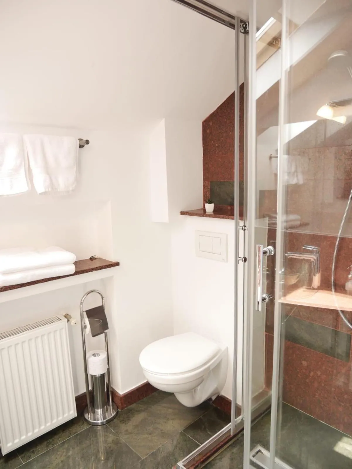 Bathroom in Sibiu City Center Apartments