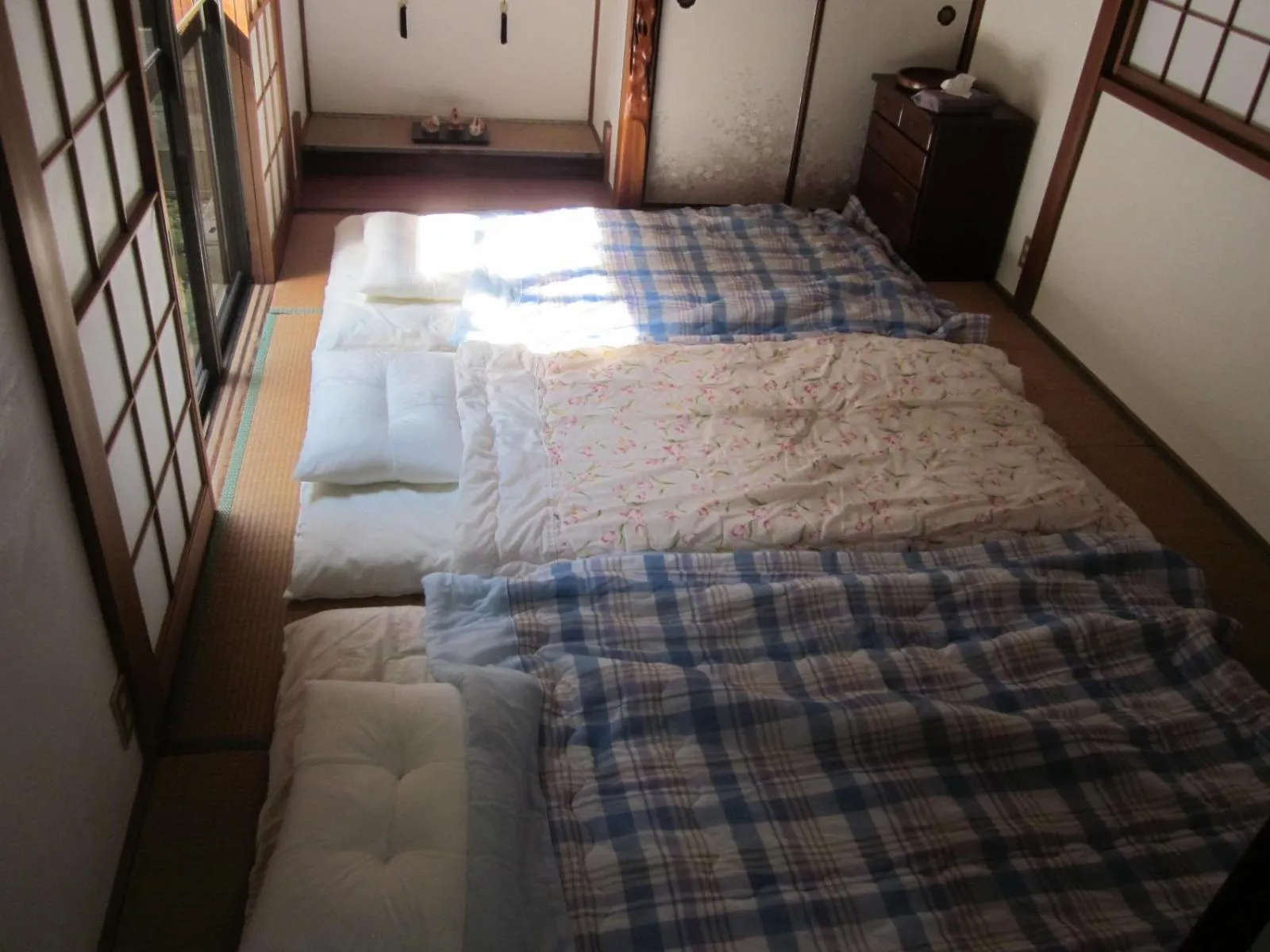 Bed in Enman Guest House Osaka