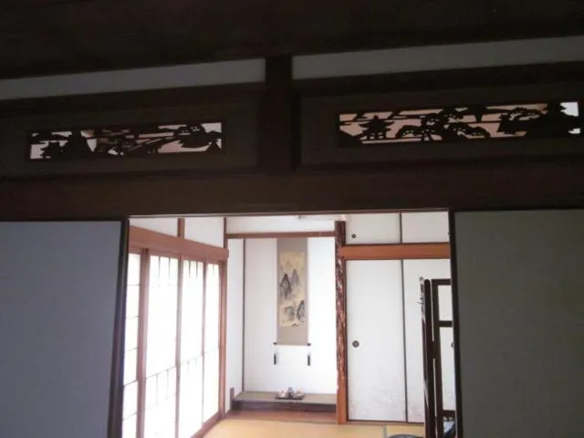 Decorative detail in Enman Guest House Osaka