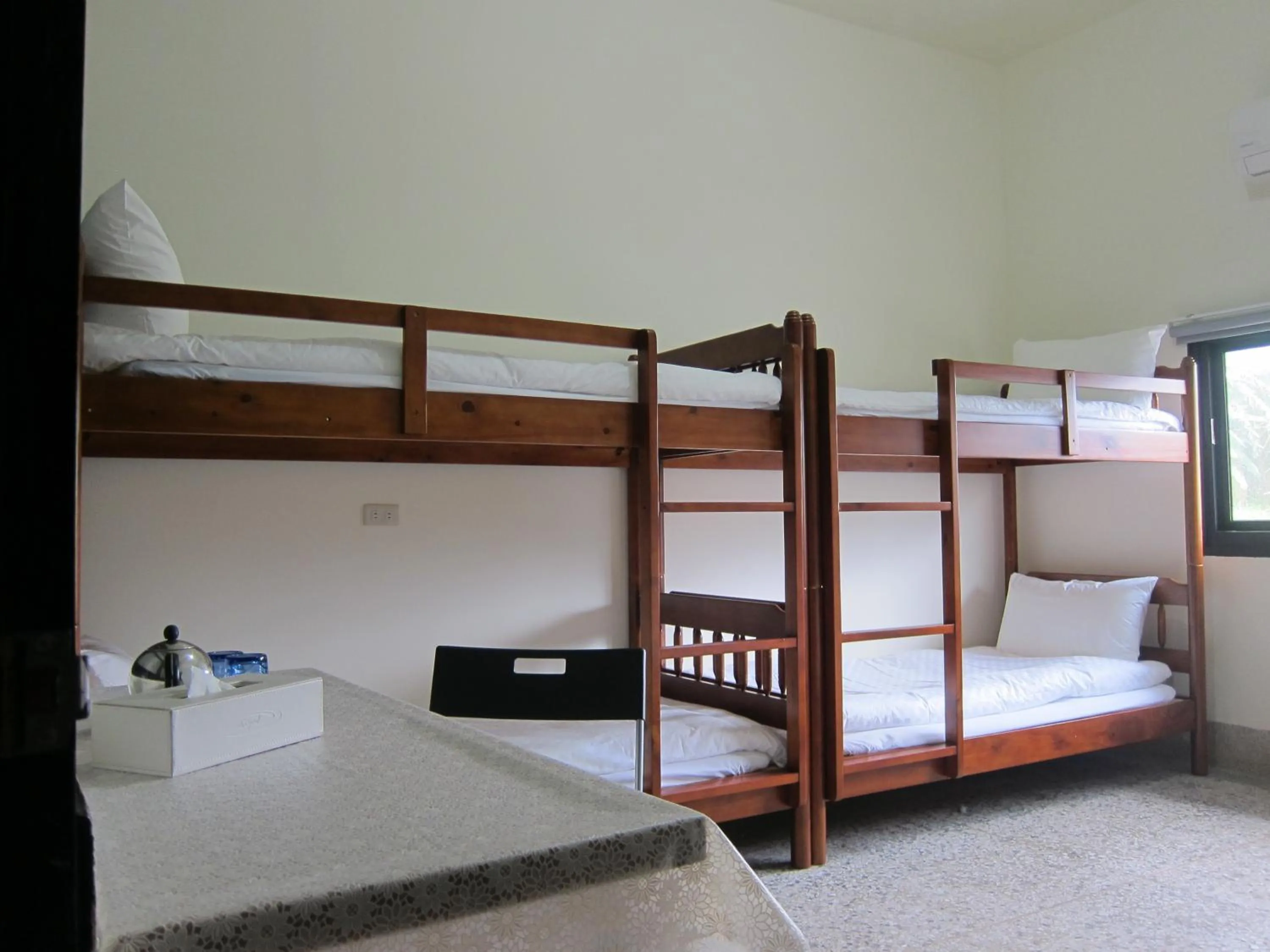 bunk bed, Bed in Runners' House Taitung