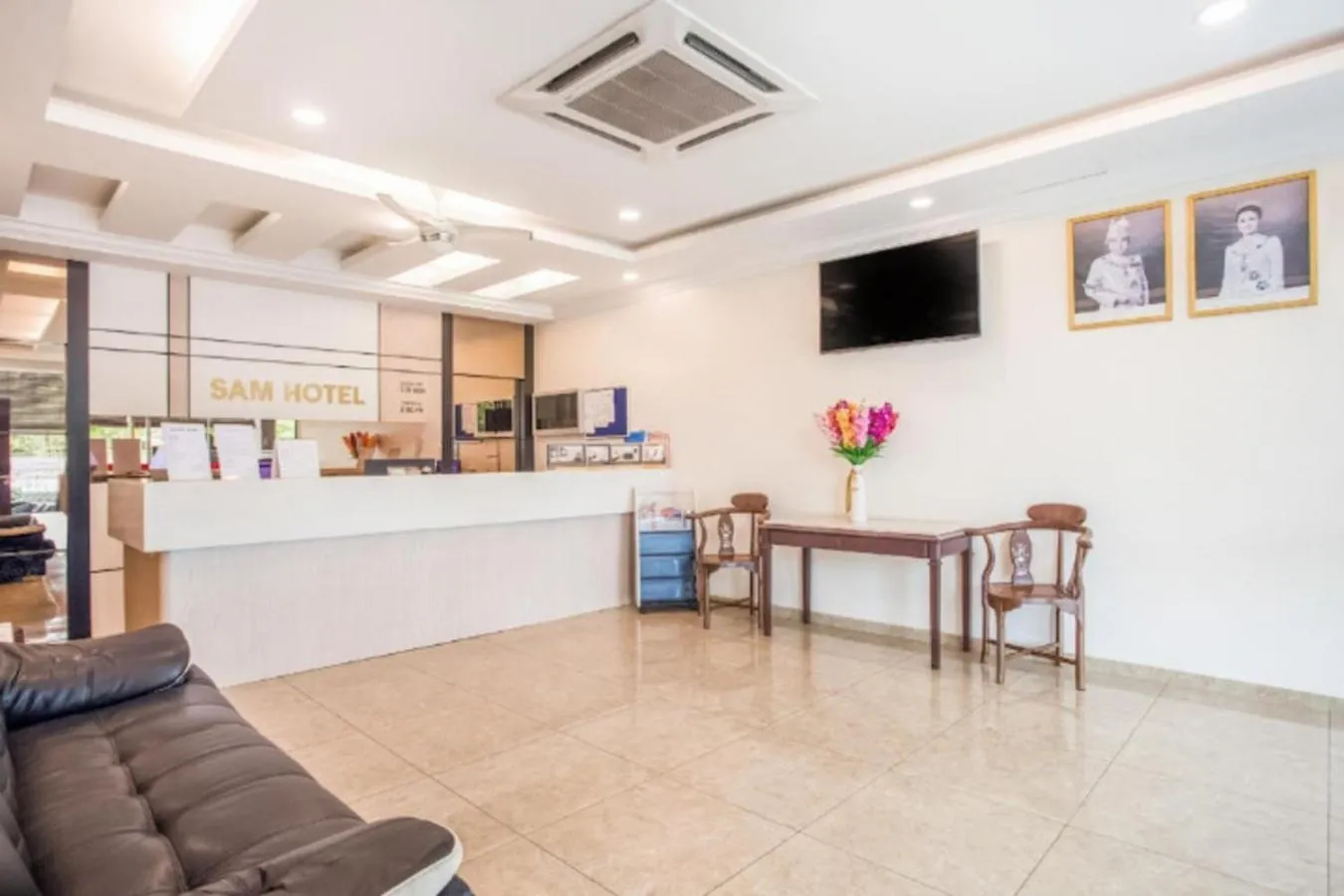 Lobby or reception in Sam Hotel Sitiawan