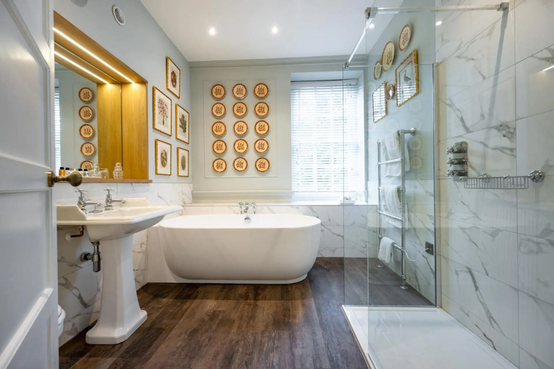 Bathroom in The Assembly House in central Norwich