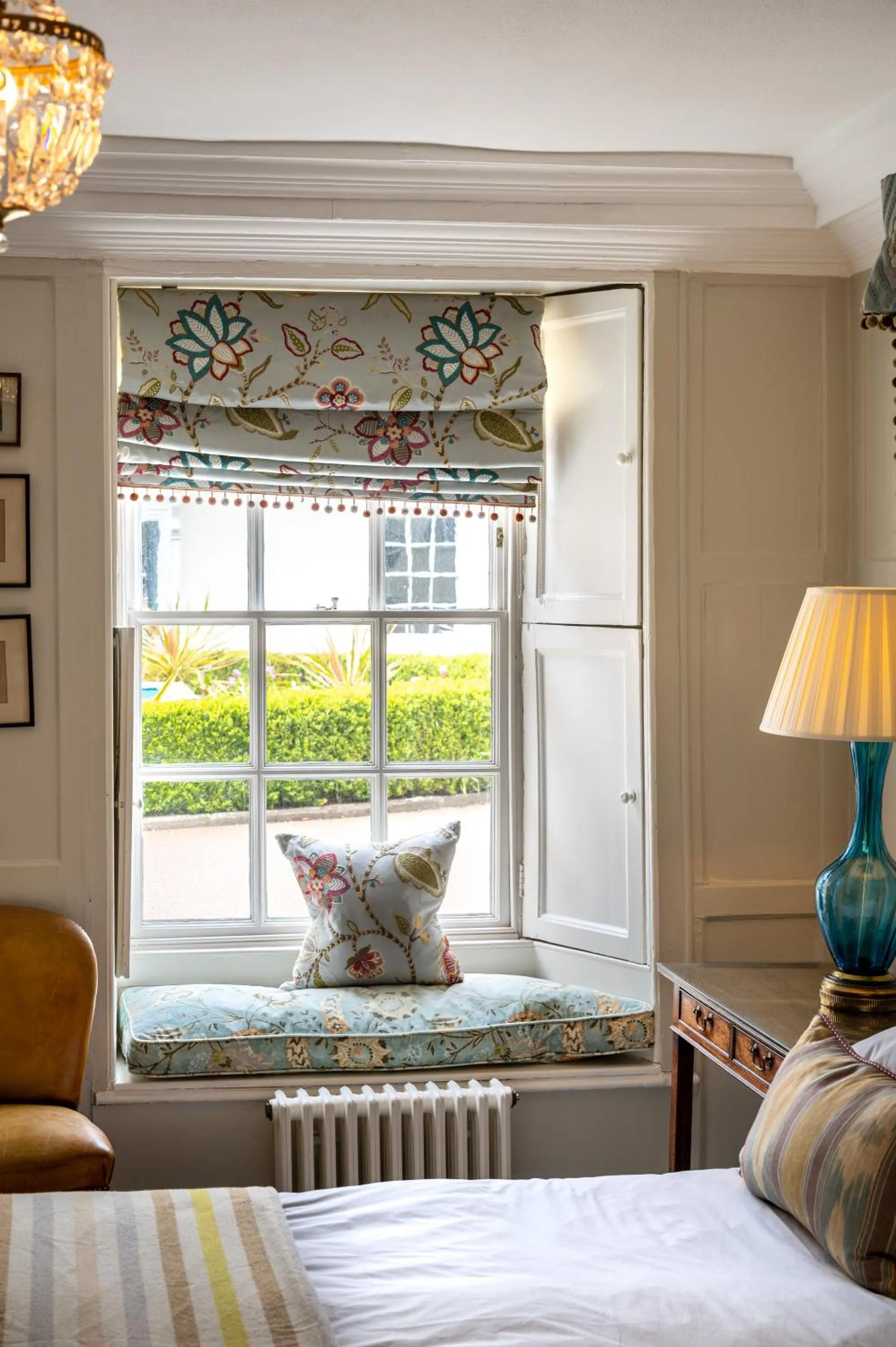 Bed in The Assembly House in central Norwich
