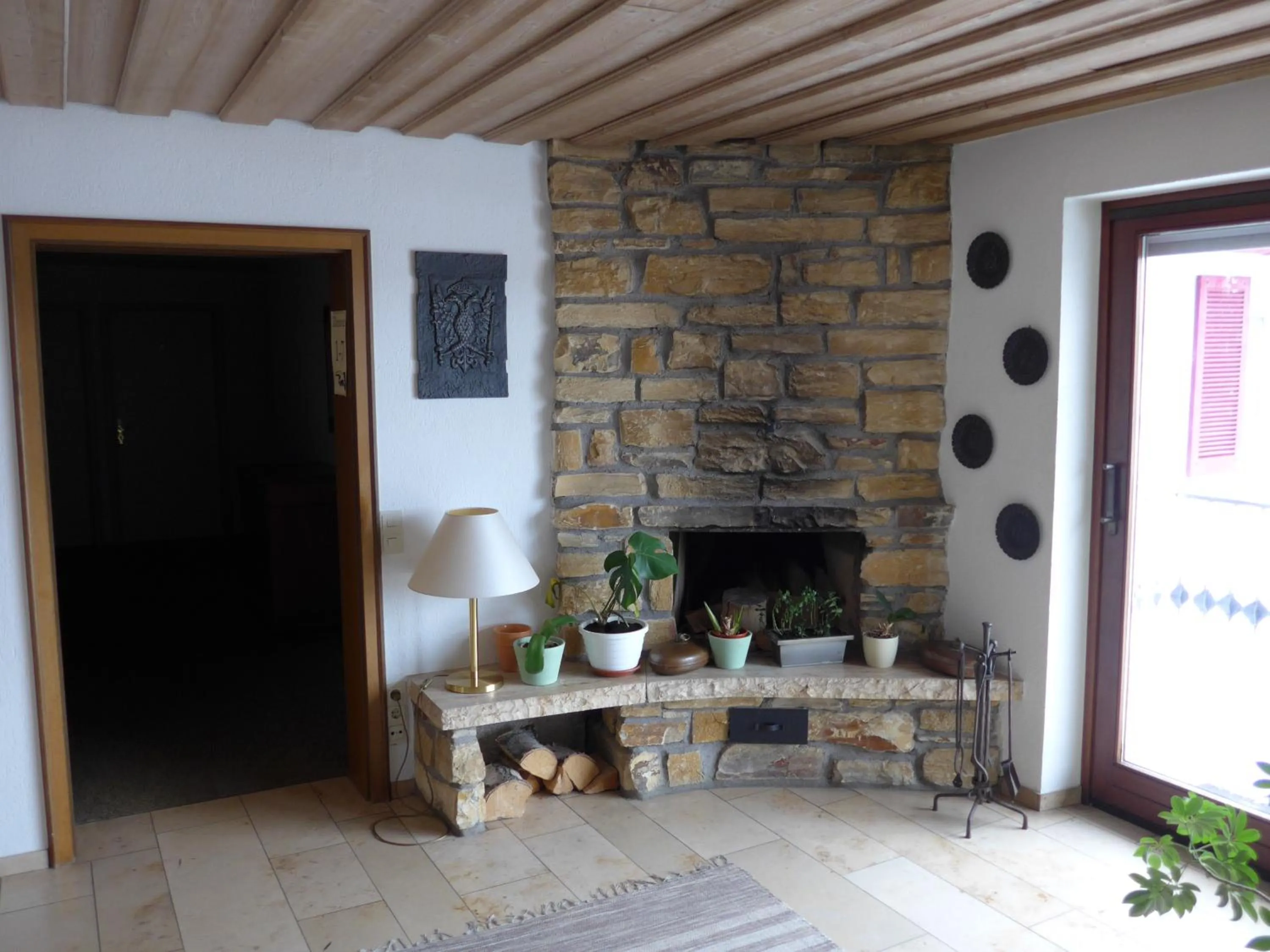 Communal lounge/ TV room in Hotel Heuberger Hof, Wehingen