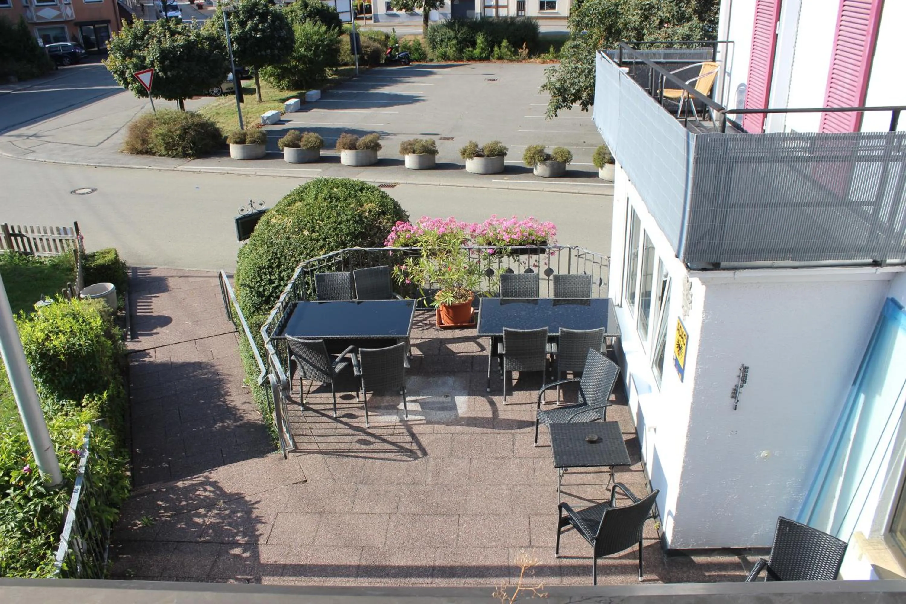 Balcony/Terrace in Hotel Heuberger Hof, Wehingen