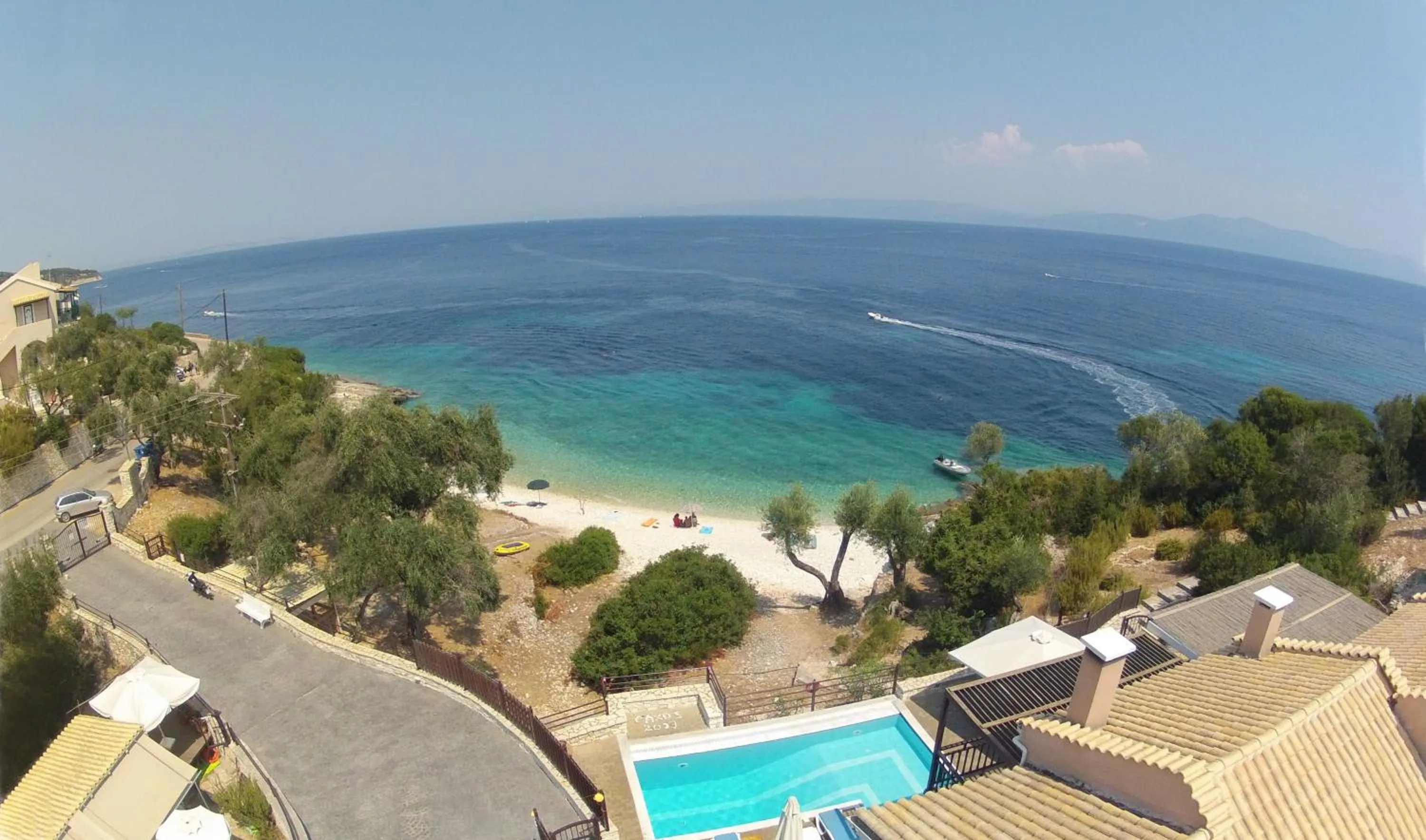 Bird's eye view in Anassa Mare Villas & Residences