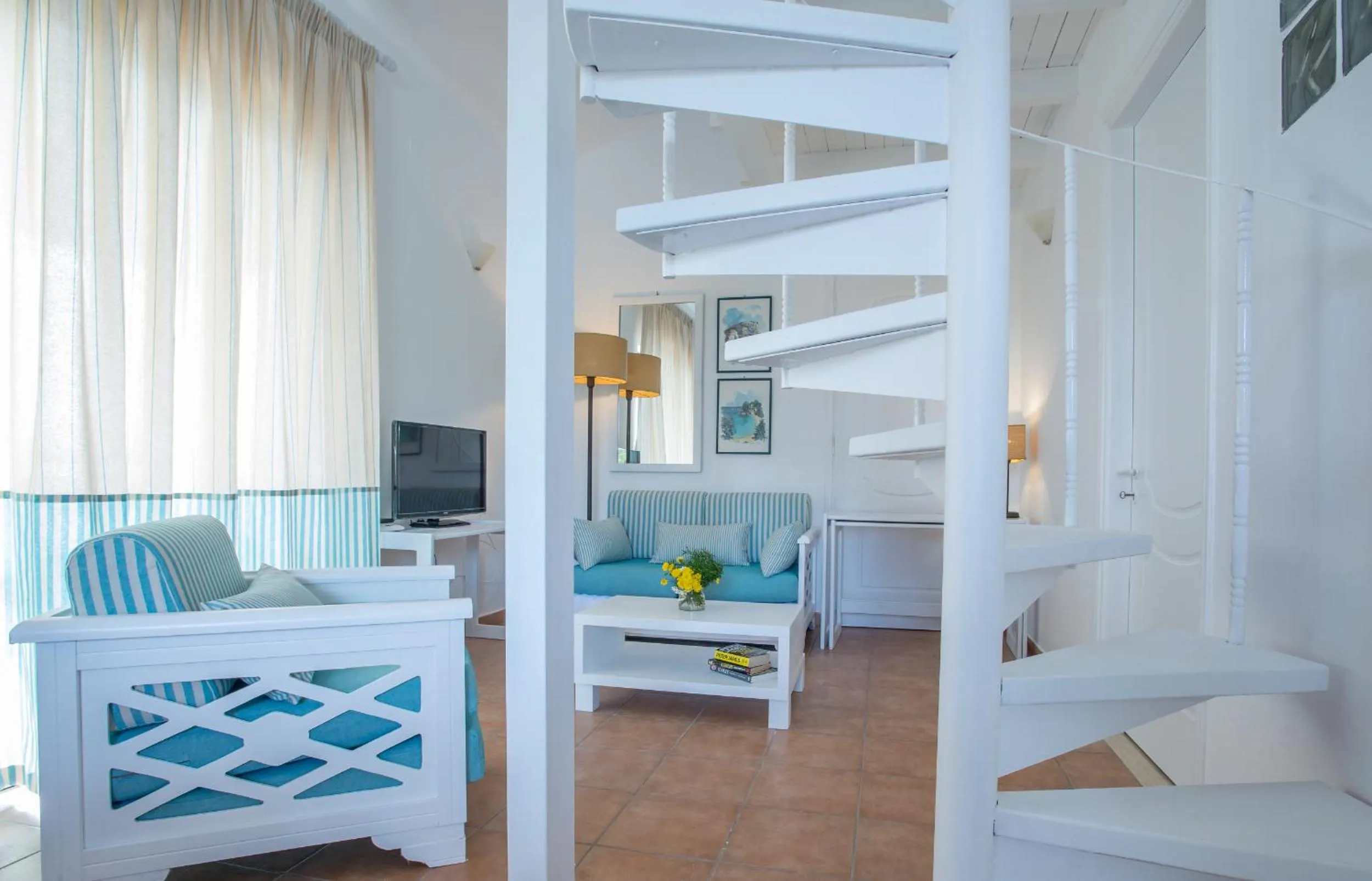 Living room in Anassa Mare Villas & Residences