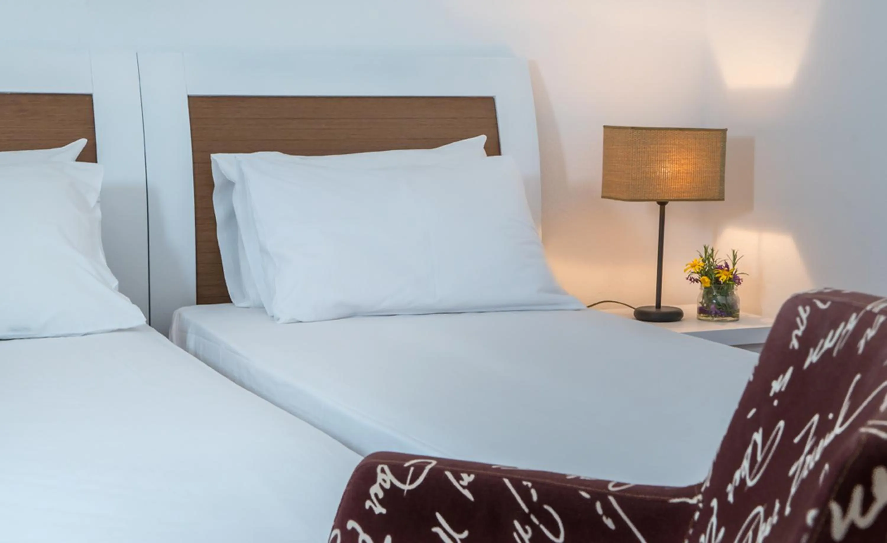 Bed in Anassa Mare Villas & Residences