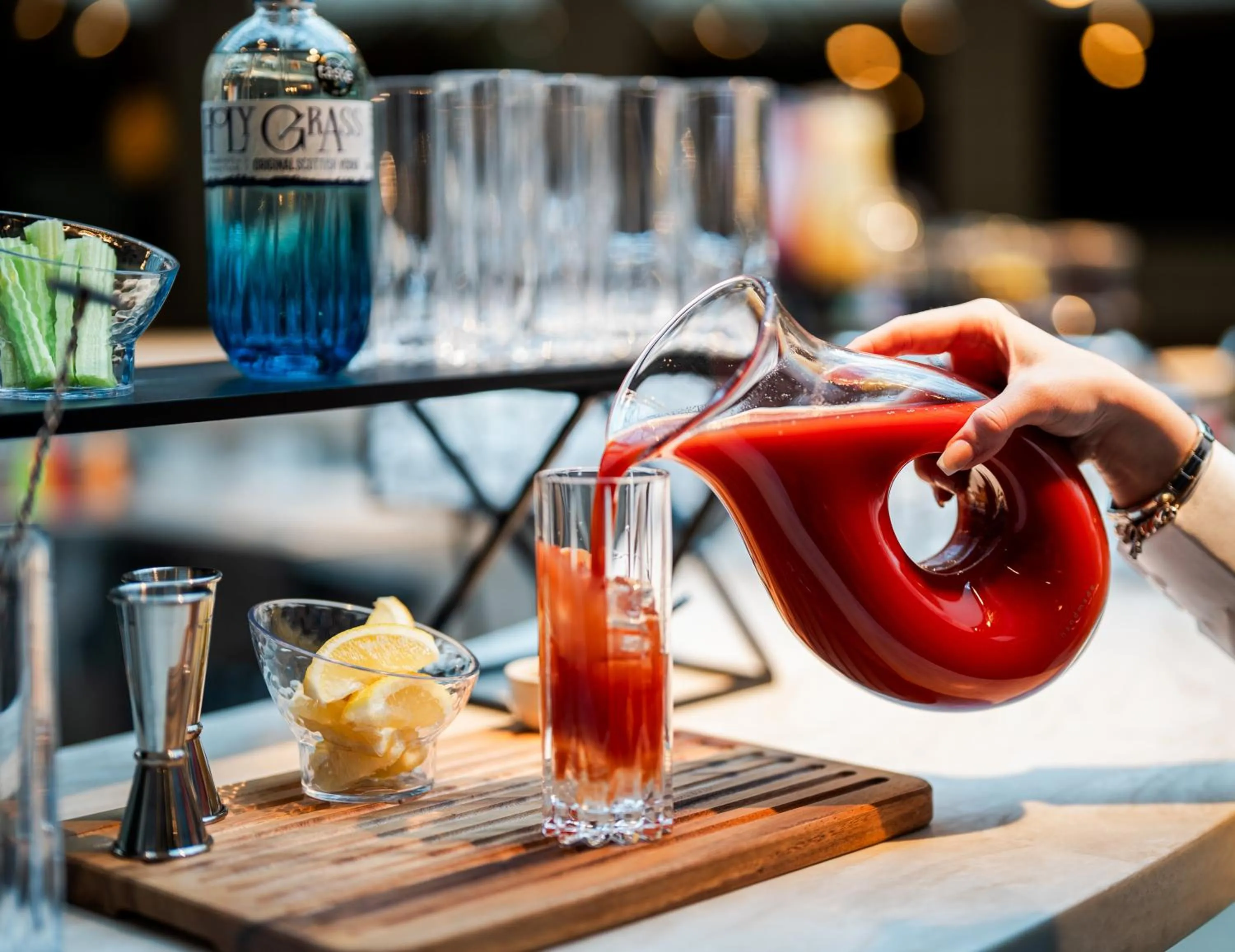 Breakfast in Crossbasket Castle, Hotel & Restaurant