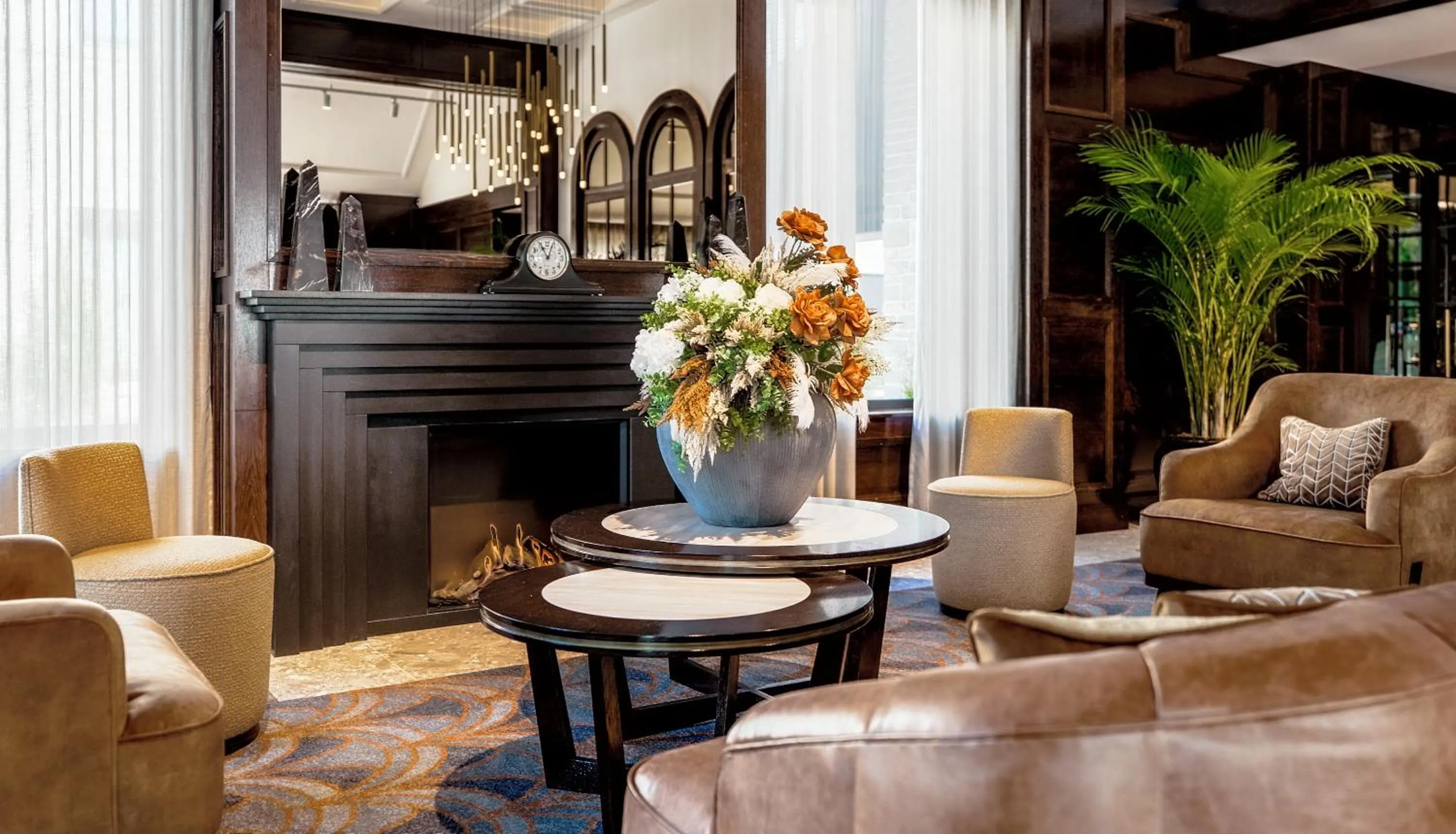 Lobby or reception in Crossbasket Castle, Hotel & Restaurant