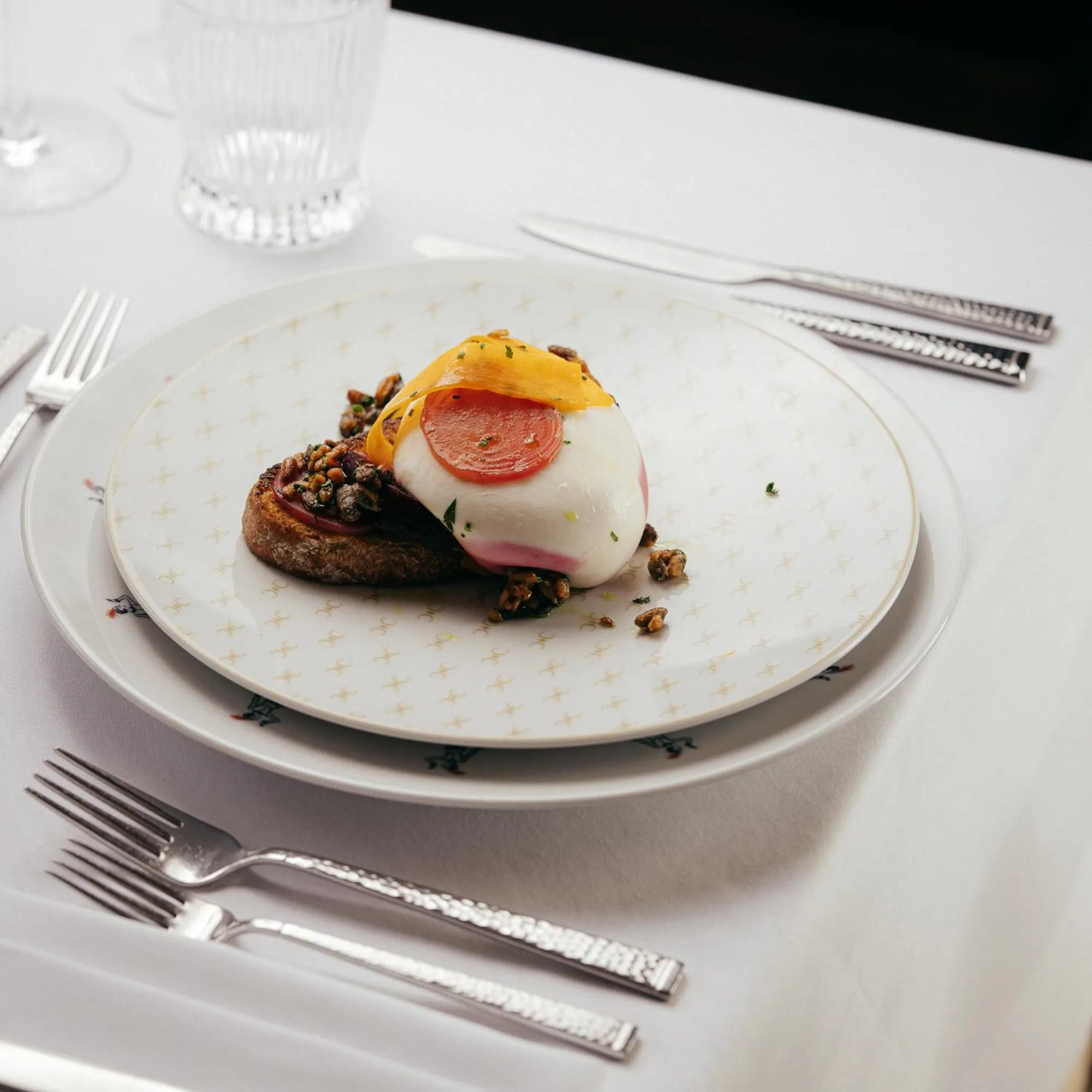 Food in Crossbasket Castle, Hotel & Restaurant