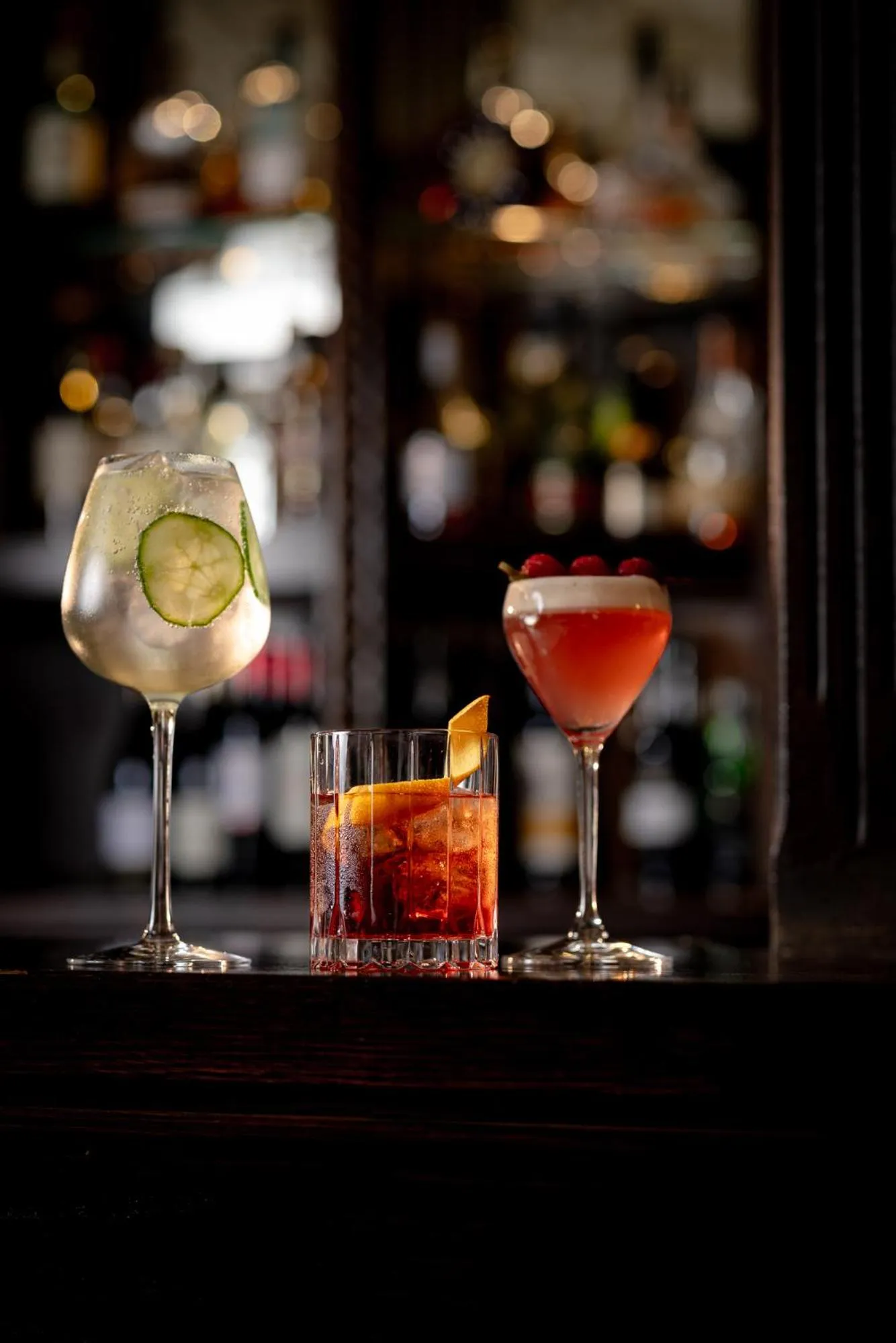 Drinks in Crossbasket Castle, Hotel & Restaurant