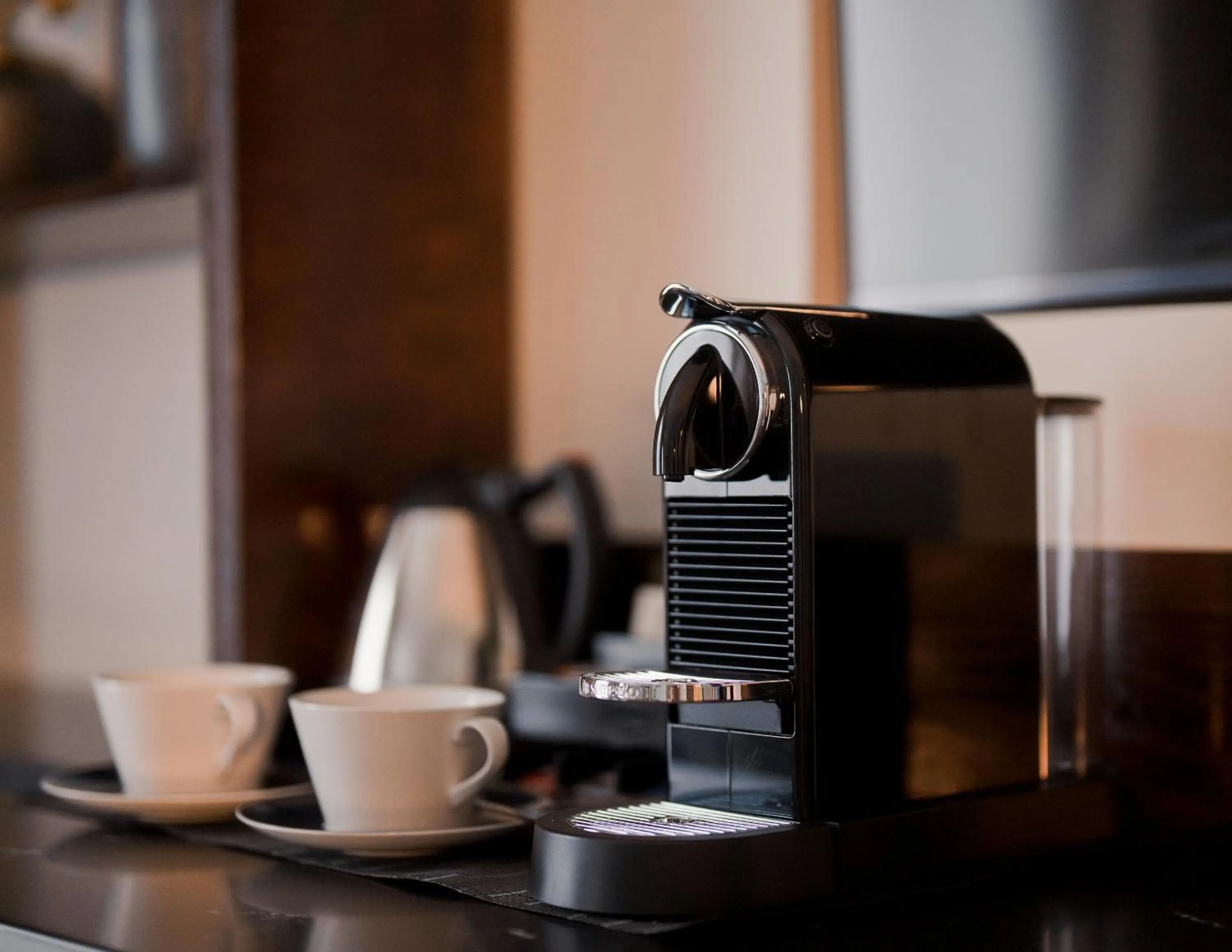 Coffee/tea facilities in Crossbasket Castle, Hotel & Restaurant