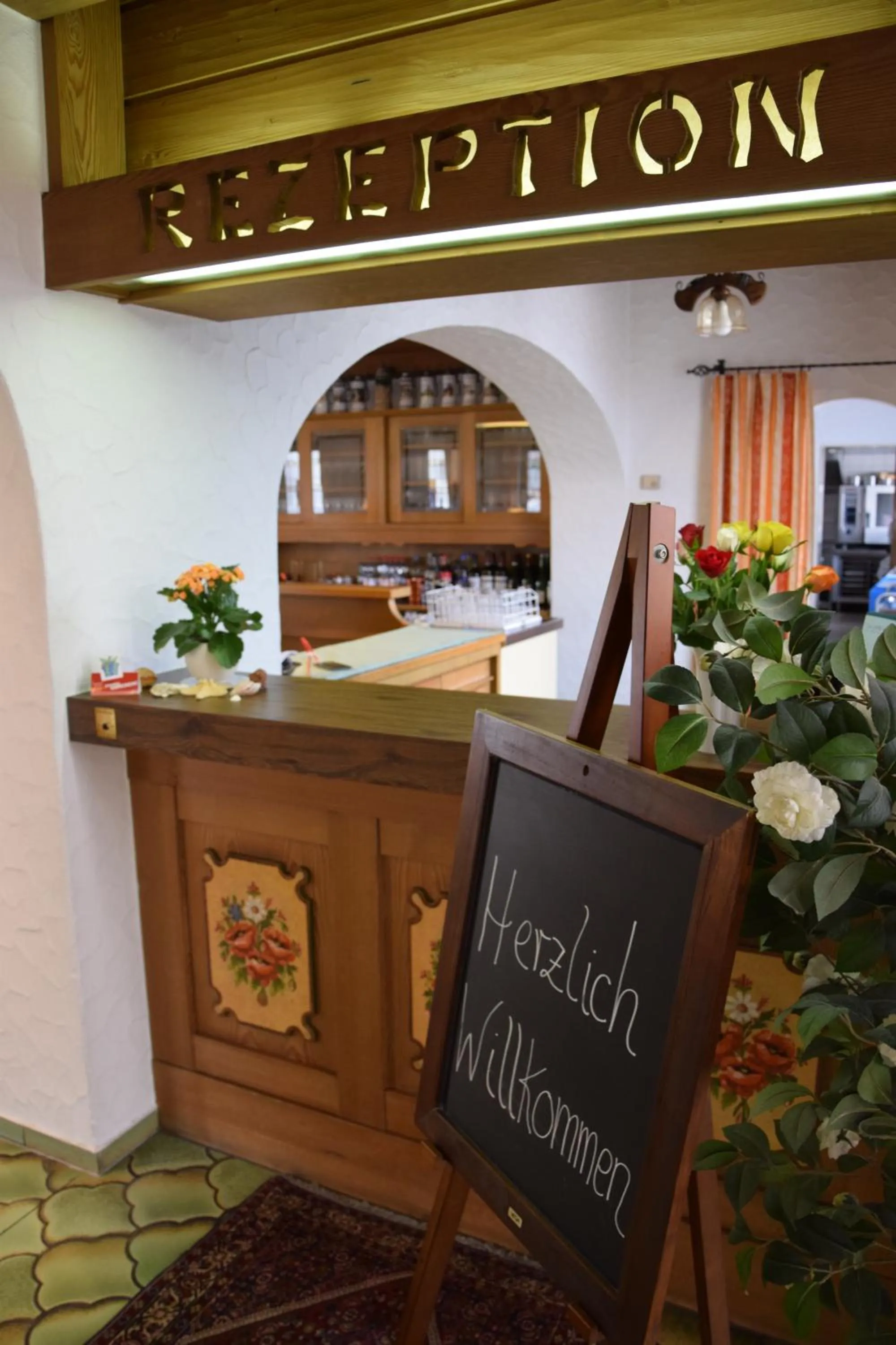 Lobby or reception in Hotel Restaurant Zur Linde