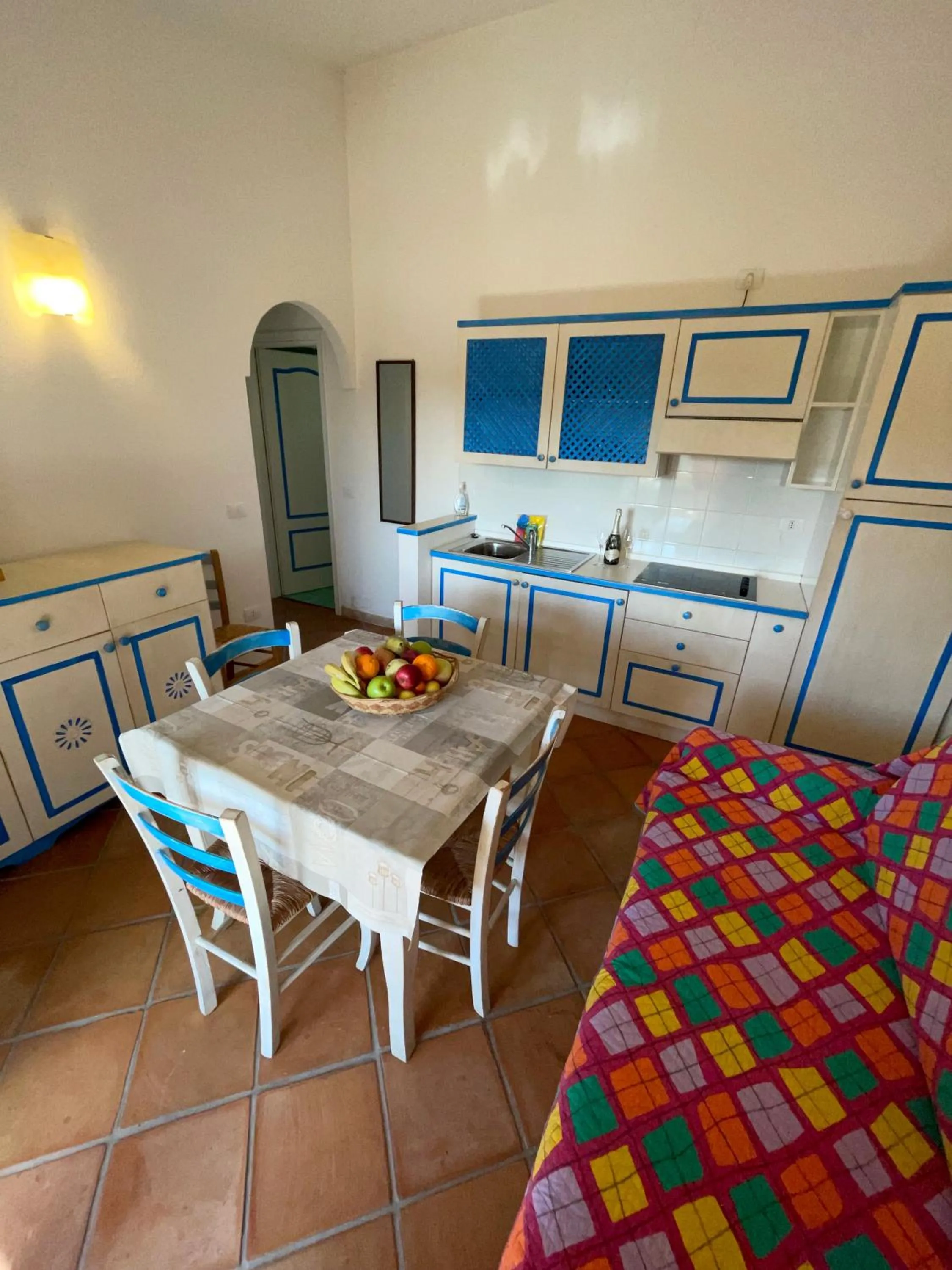 Dining area, Bed in Appartamenti Residence Zodiaco