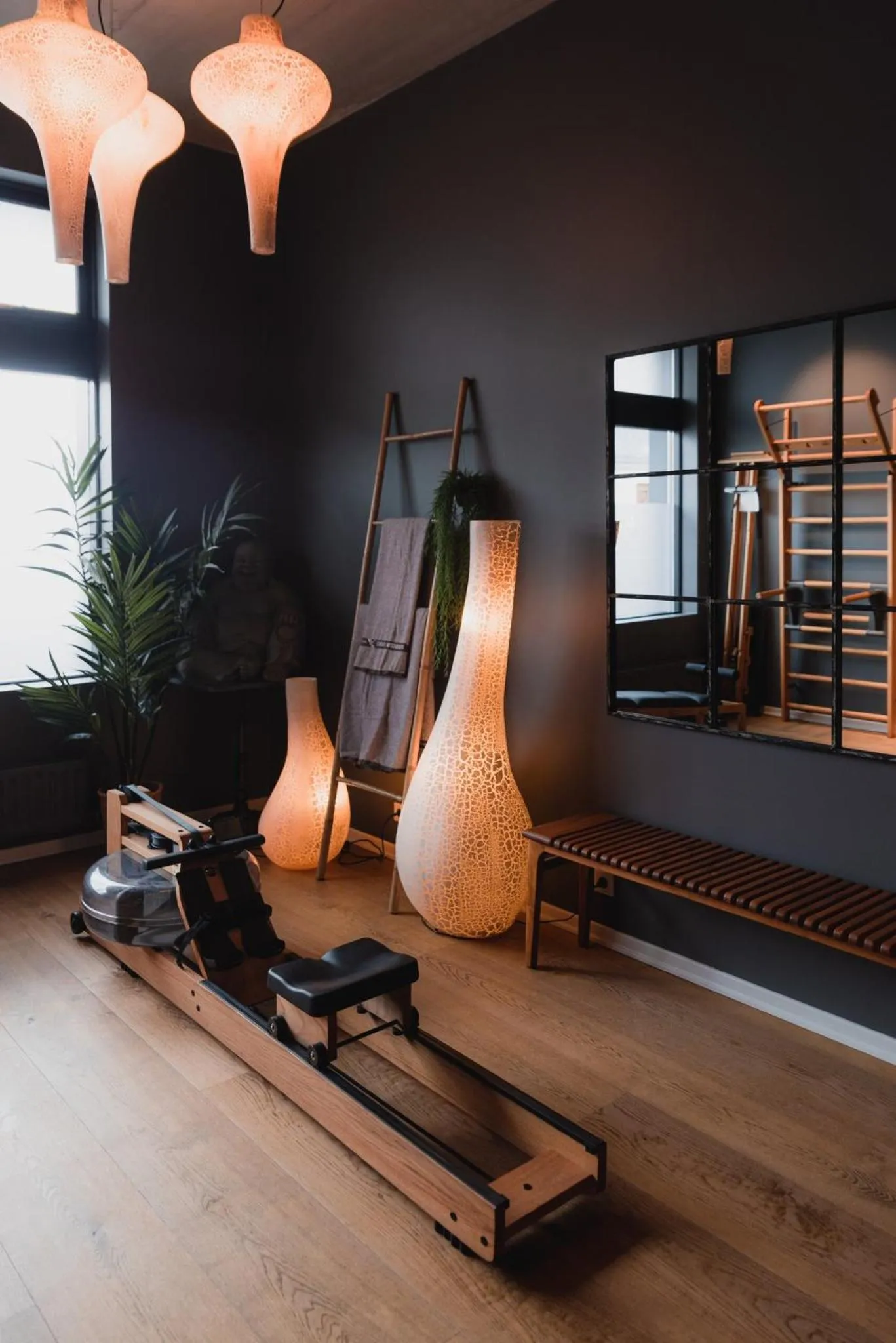 Fitness centre/facilities in Eyja Guldsmeden Hotel