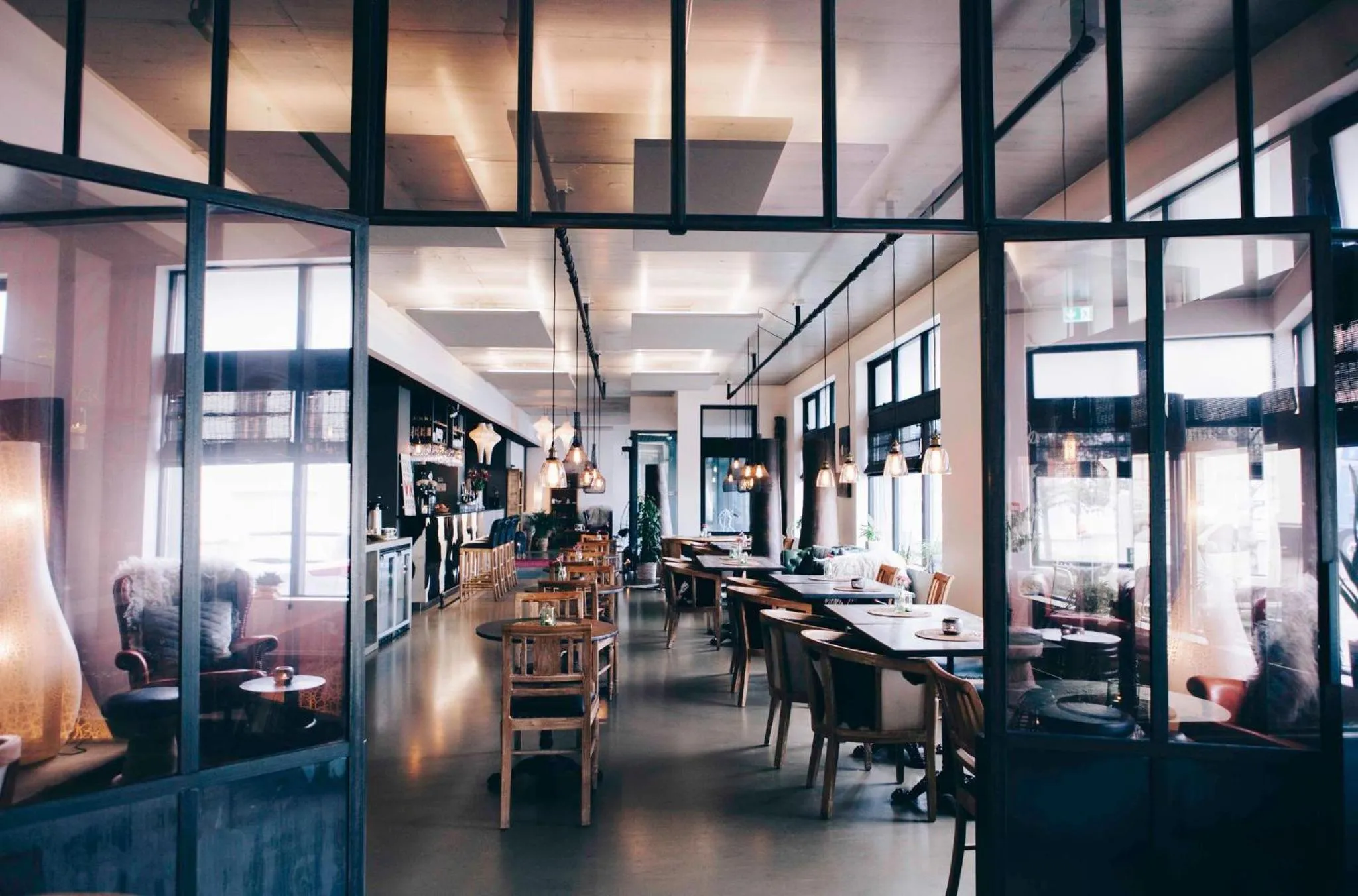 Restaurant/places to eat in Eyja Guldsmeden Hotel