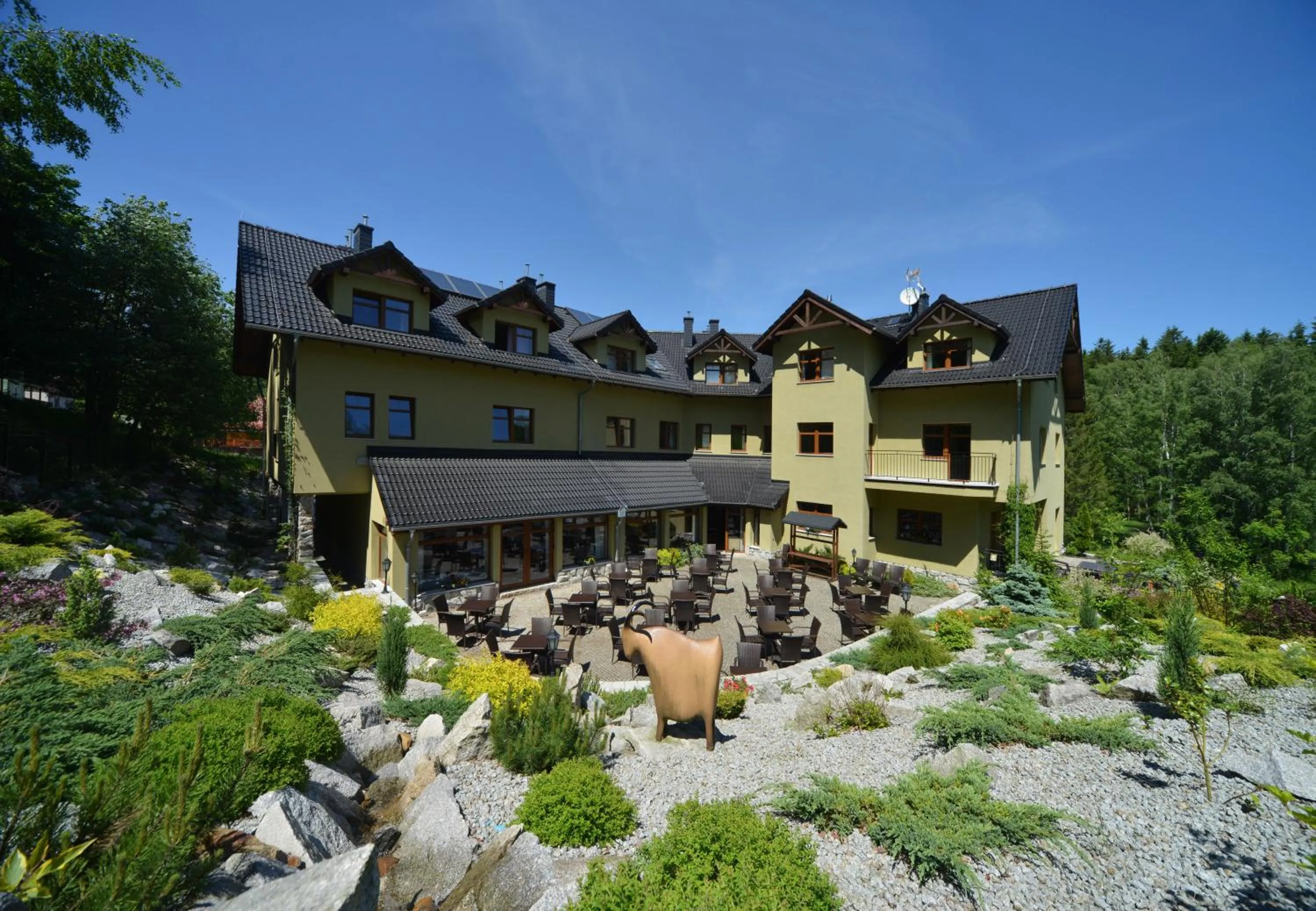 Garden in Dom Pod Koziołkami