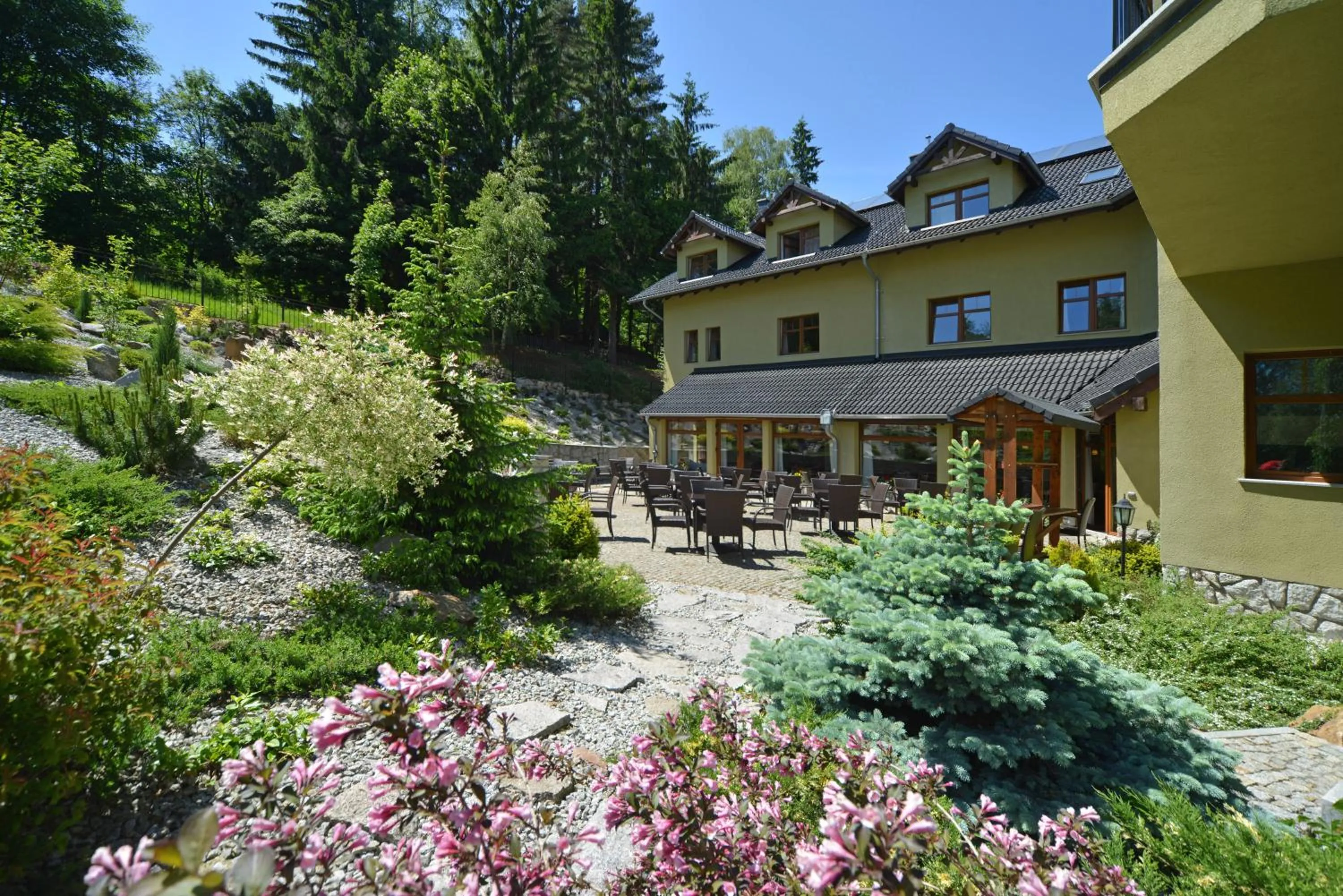 Garden in Dom Pod Koziołkami