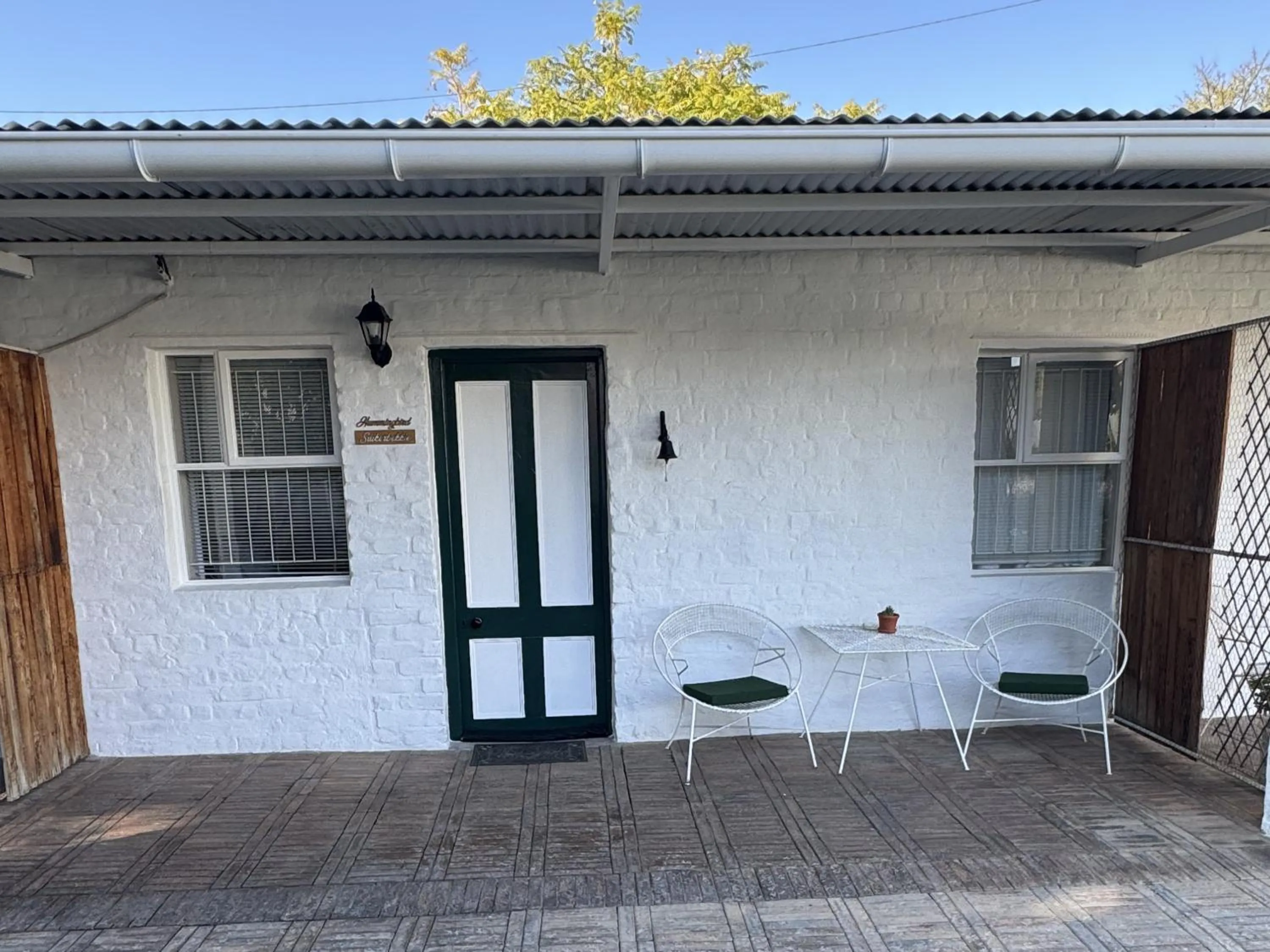 Patio in Rietjiesbos Self Catering