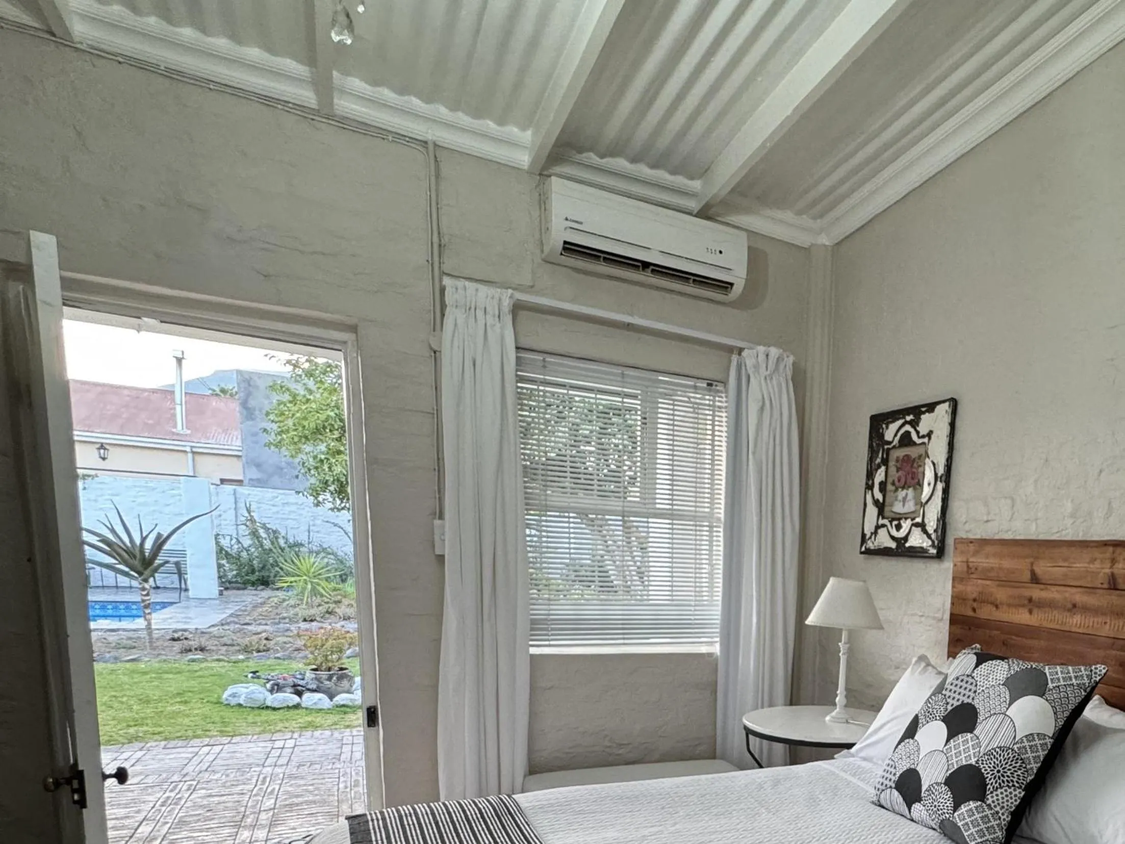 Garden view, Bed in Rietjiesbos Self Catering