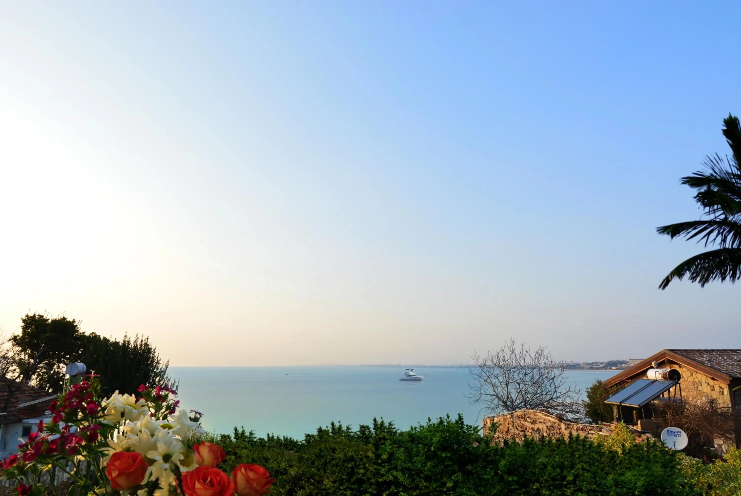 Sea view in Side Kleopatra Hotel