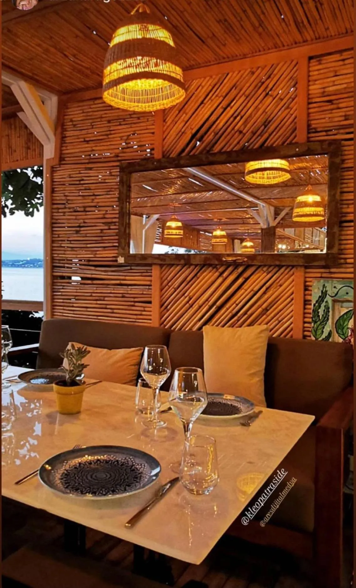 Restaurant/places to eat in Side Kleopatra Hotel