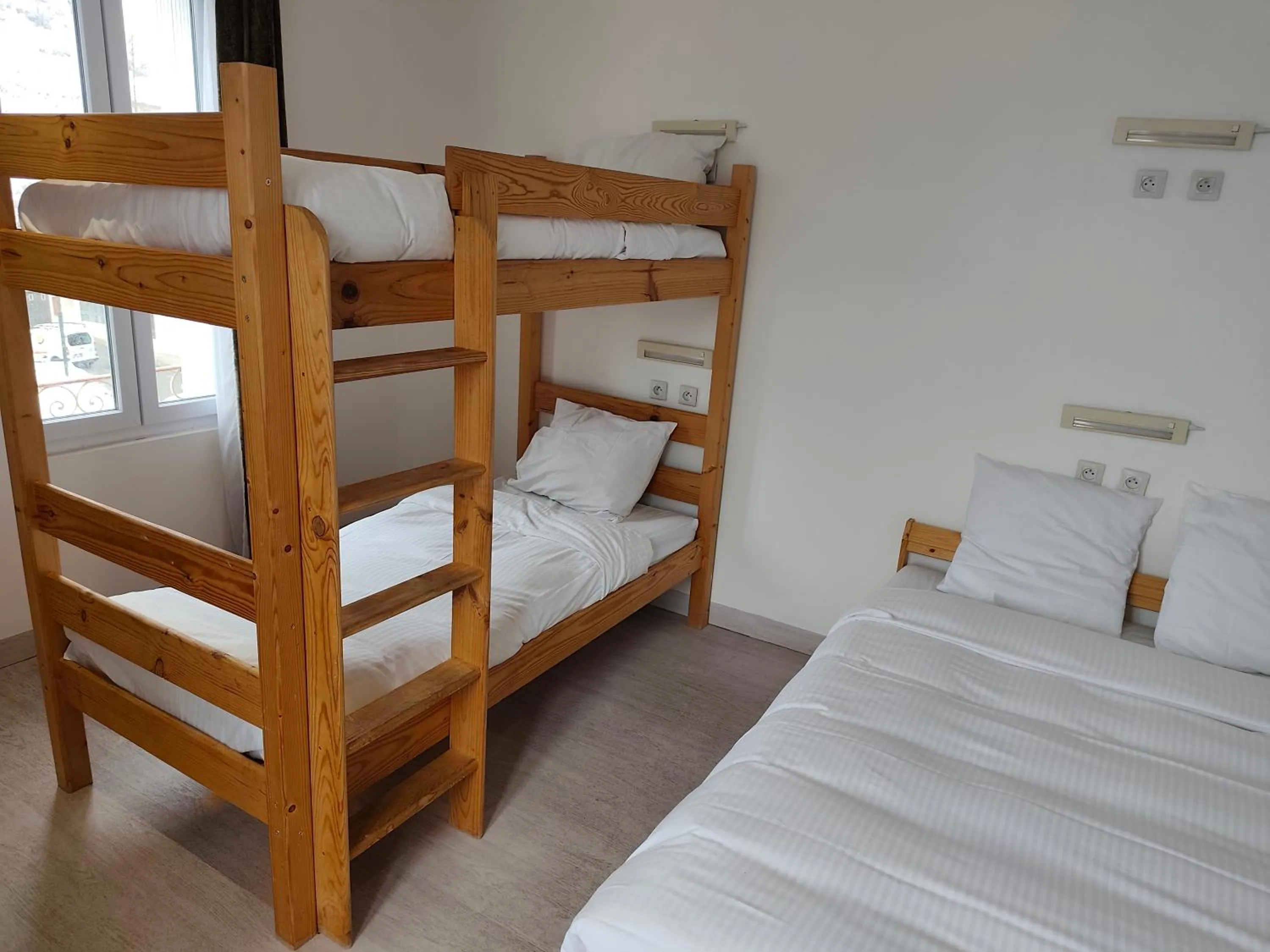 Bed in Ice Rock Hotel