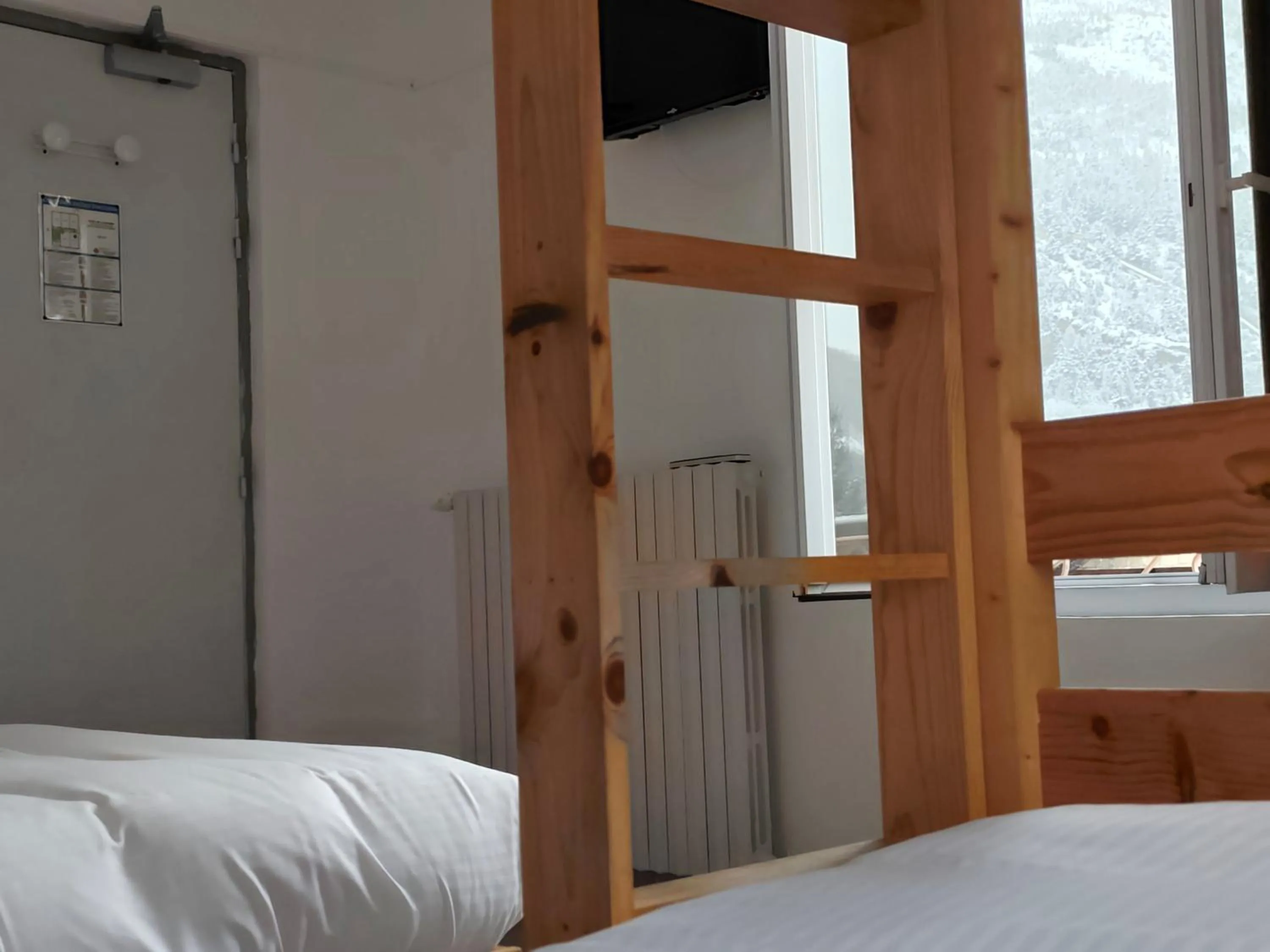 Bed in Ice Rock Hotel