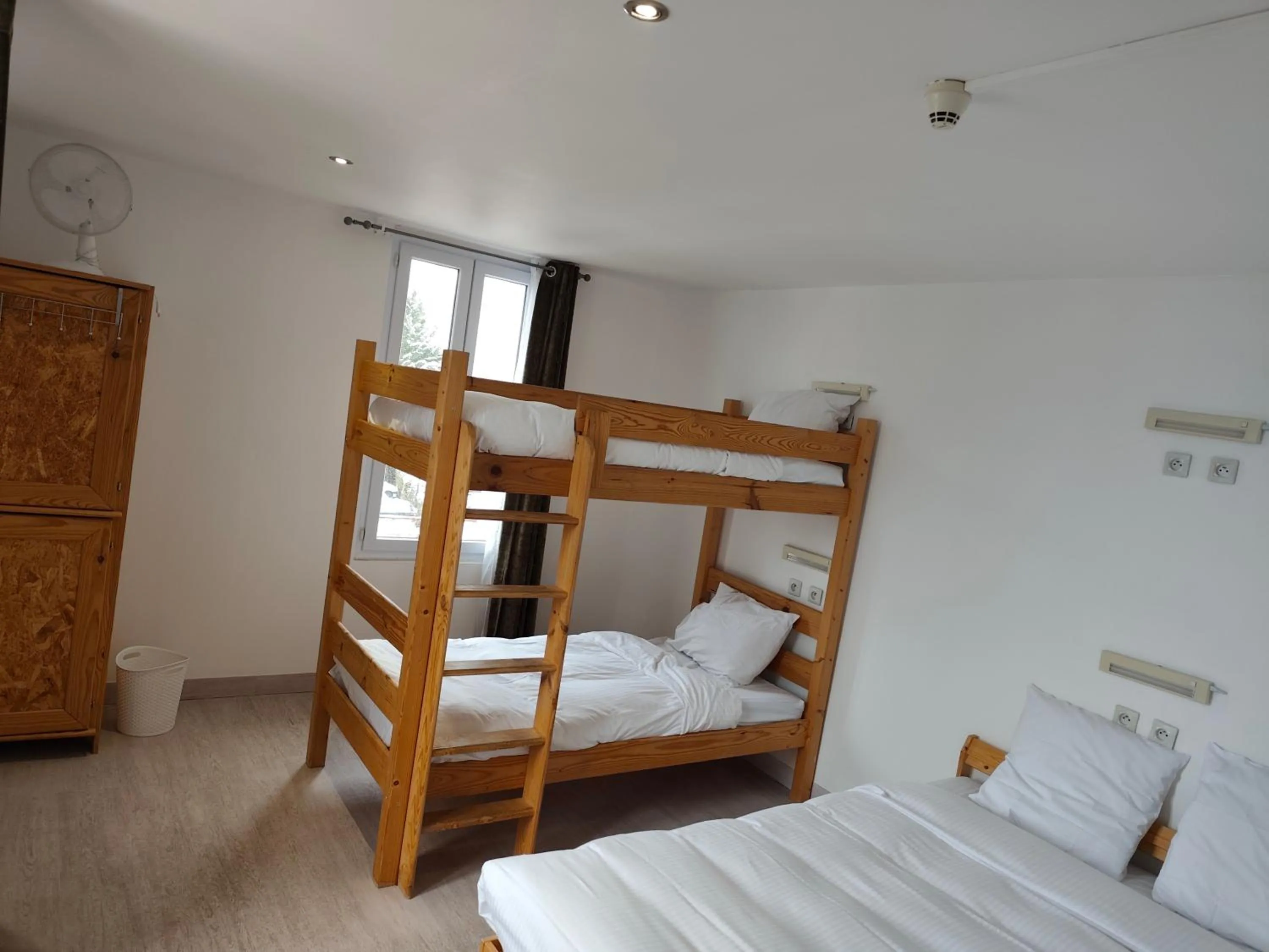 Bed in Ice Rock Hotel