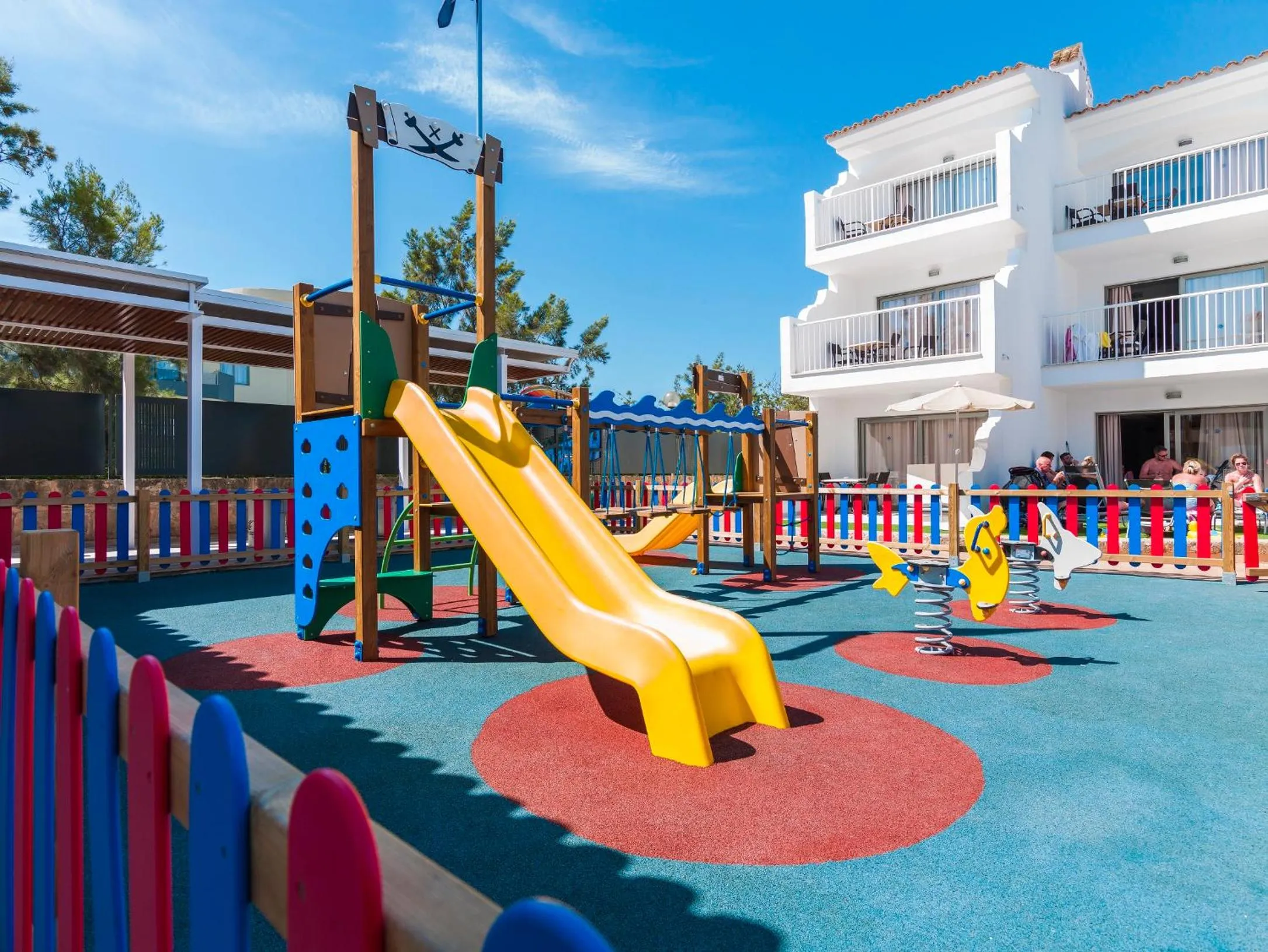 Children play ground in Playas Ca's Saboners