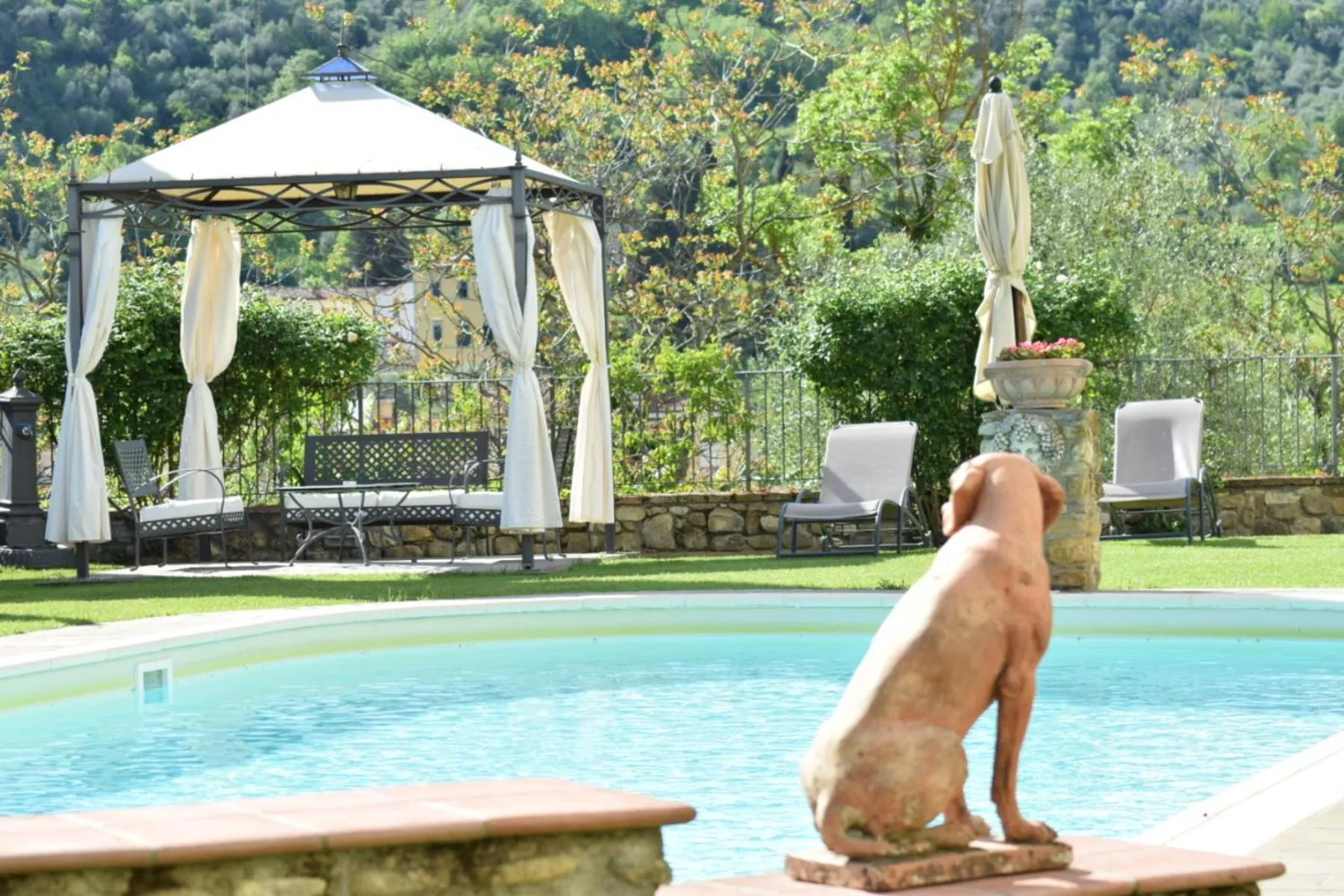 Swimming pool in Villa Il Sasso - Dimora d'Epoca