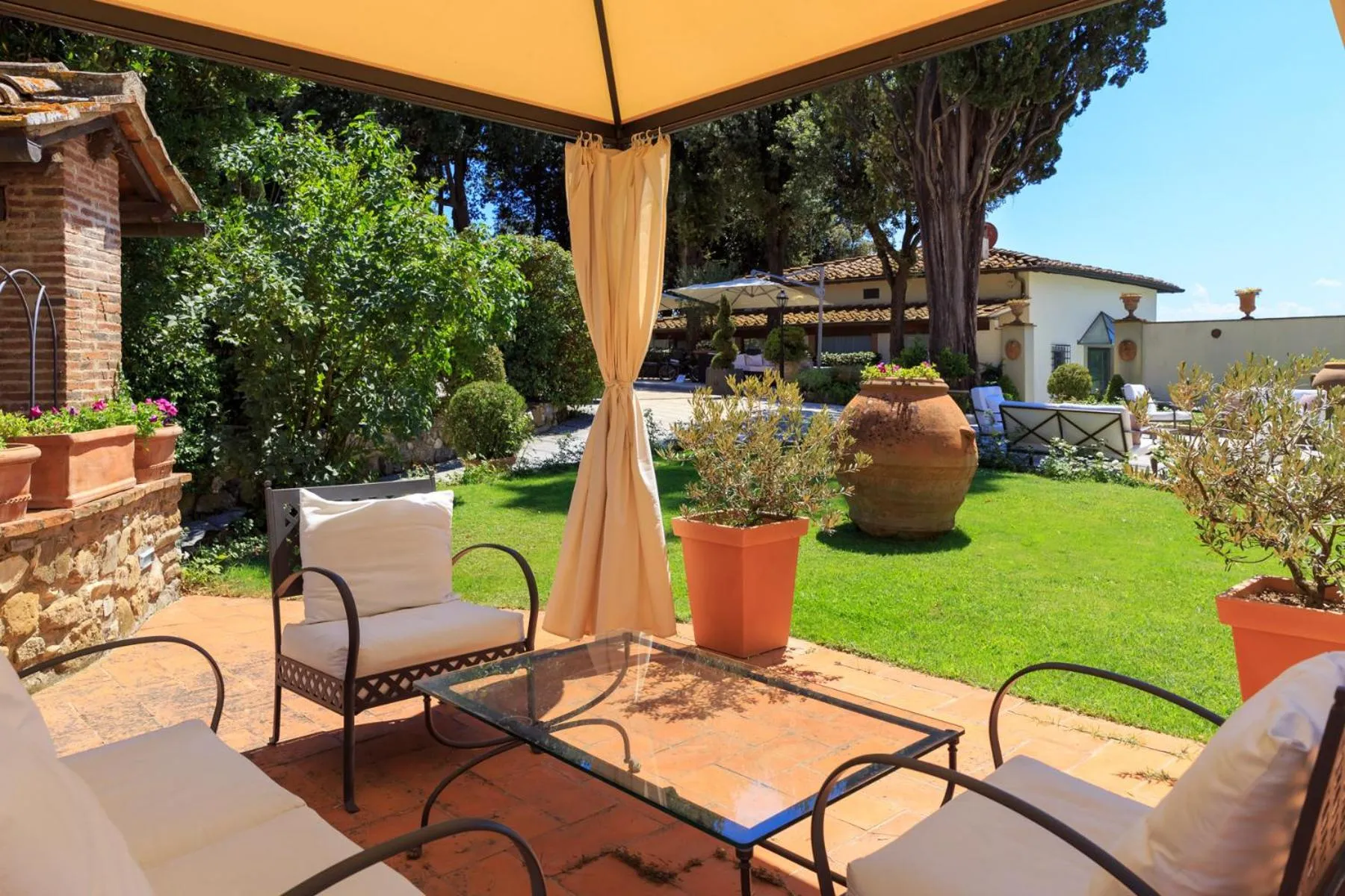 Garden in Villa Il Sasso - Dimora d'Epoca