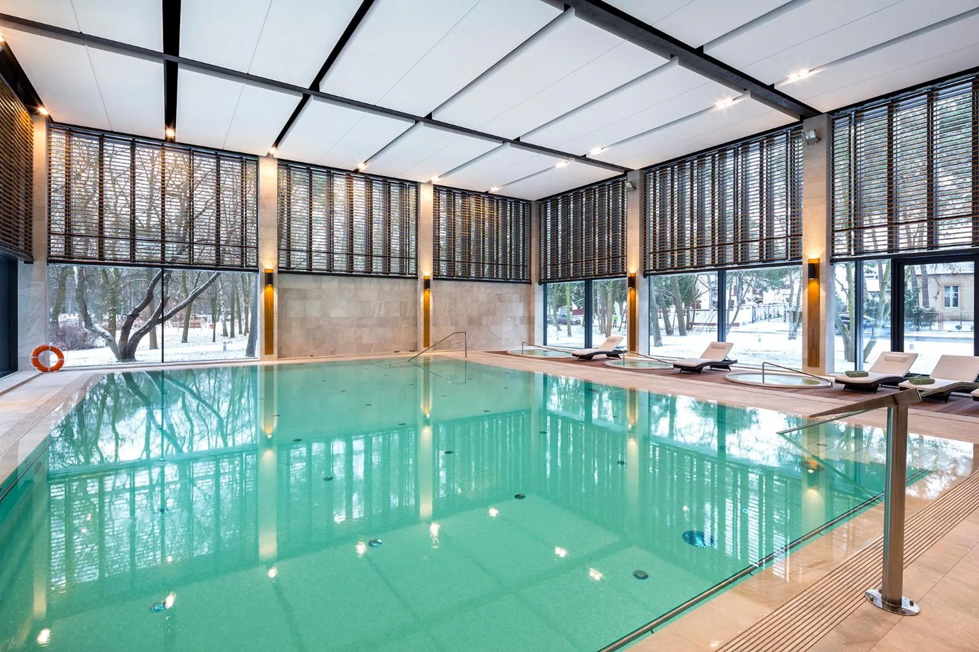 Swimming pool in Eva Park Life & Spa