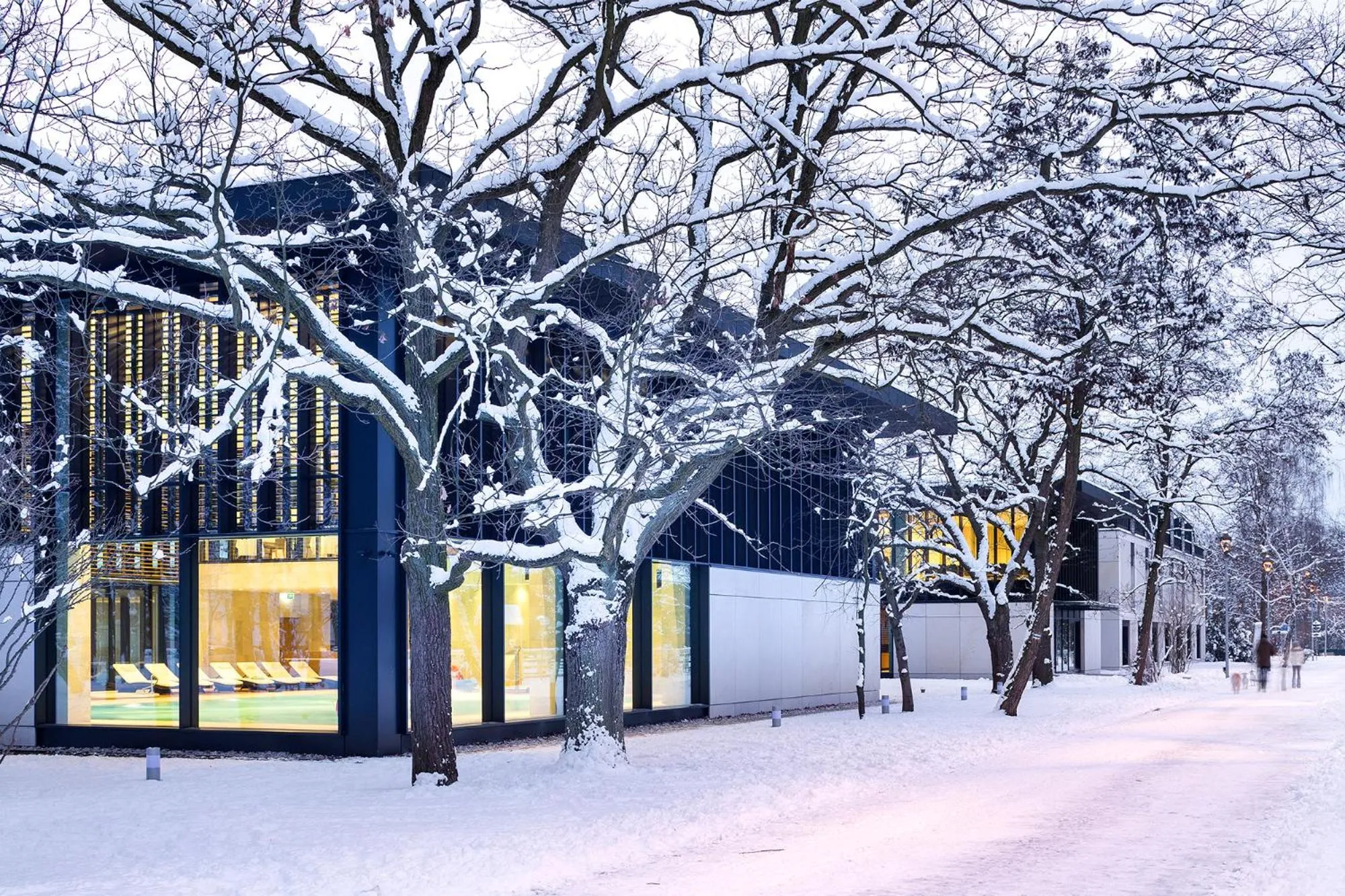 Pool view in Eva Park Life & Spa