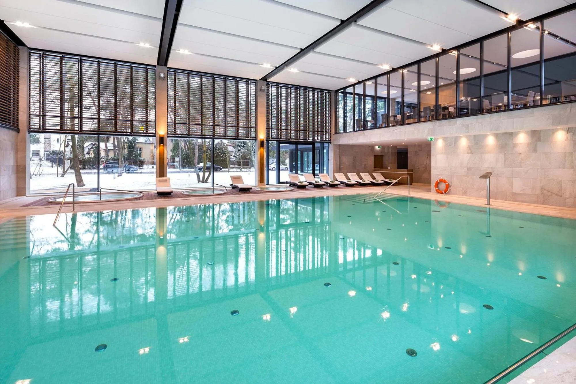 Swimming pool in Eva Park Life & Spa